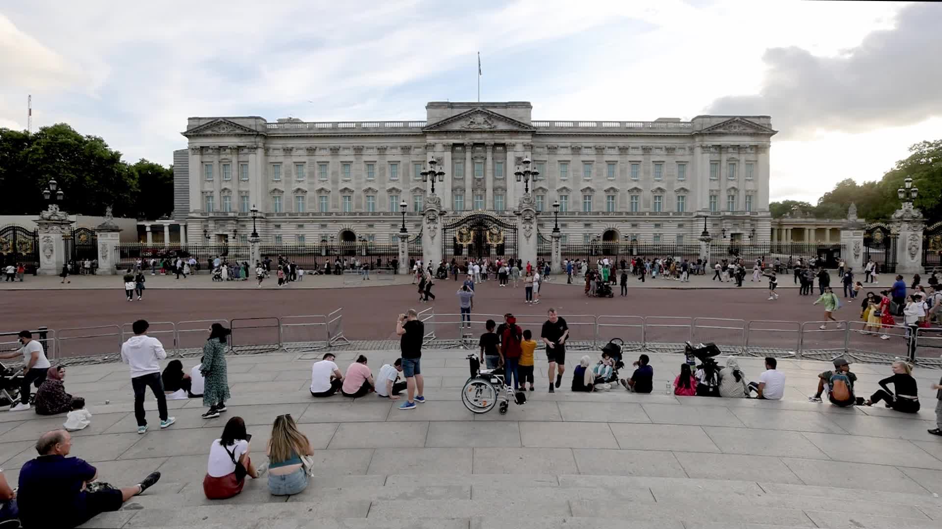 Buckingham Palace in London