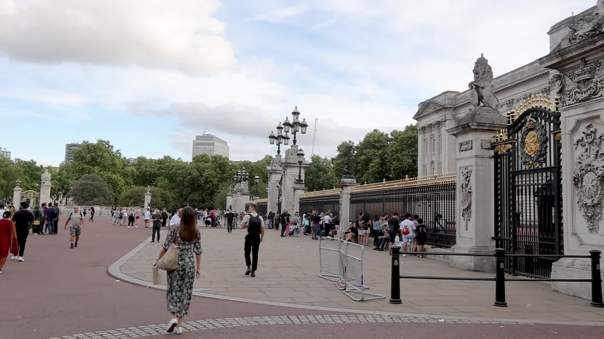 Buckingham Palace in London