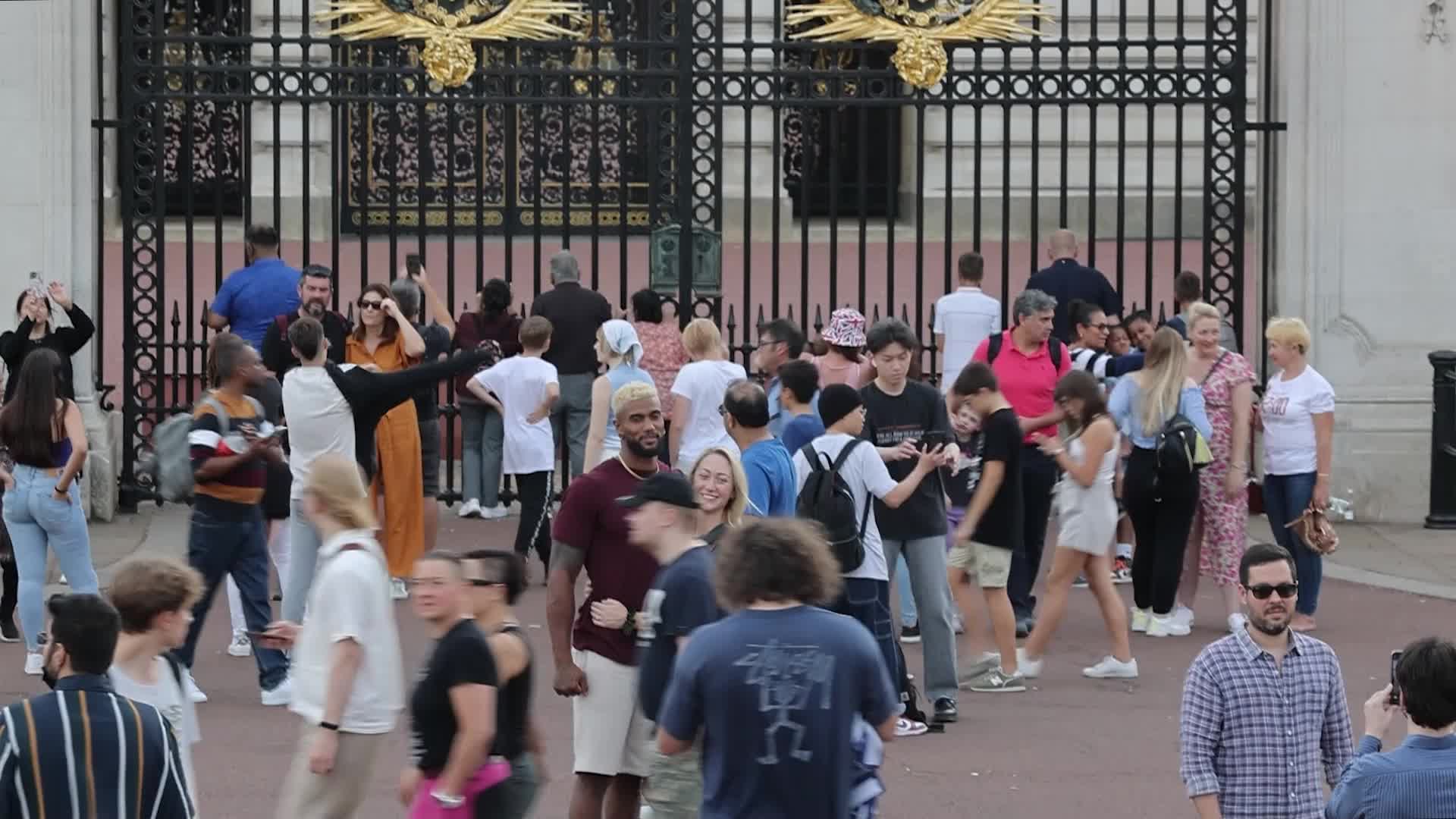 Buckingham Palace in London