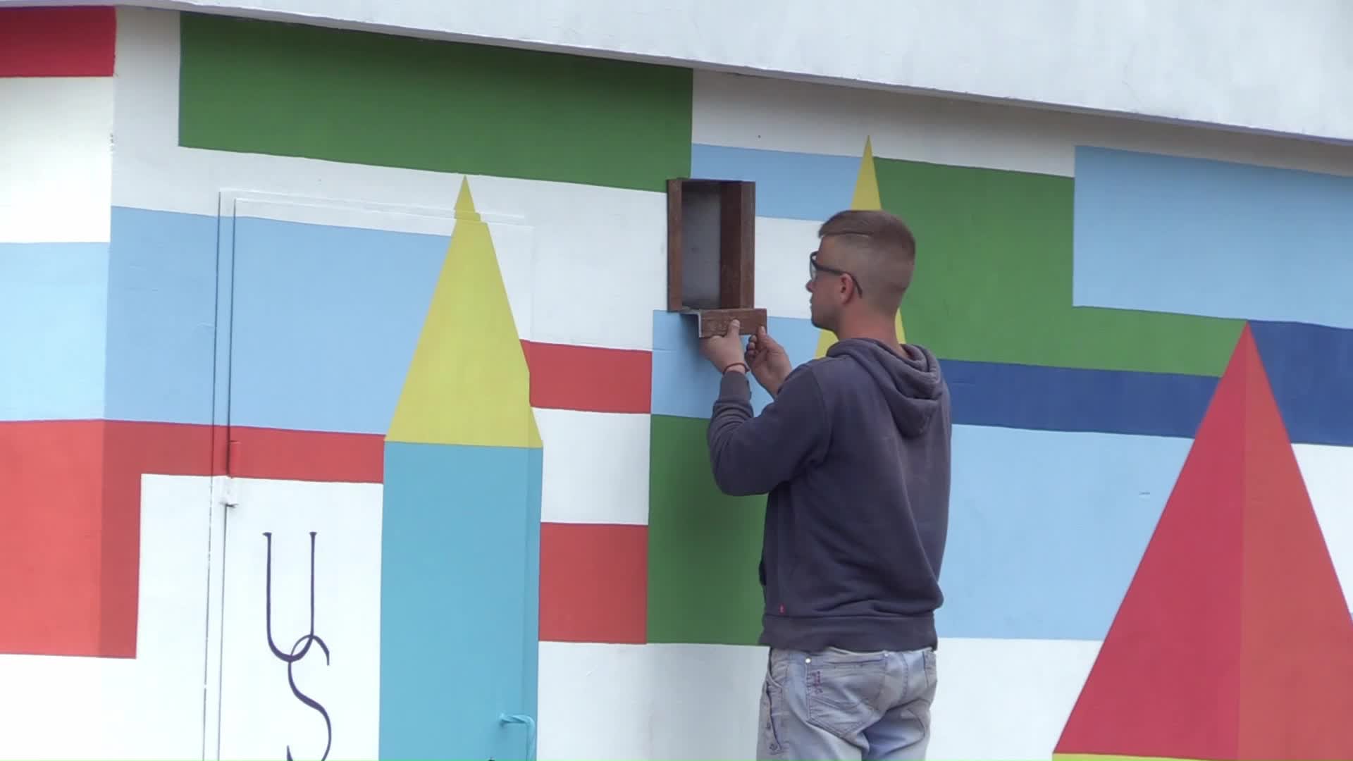 Mobile bomb shelters are being built in Odesa, amid Russia's invasion of Ukraine