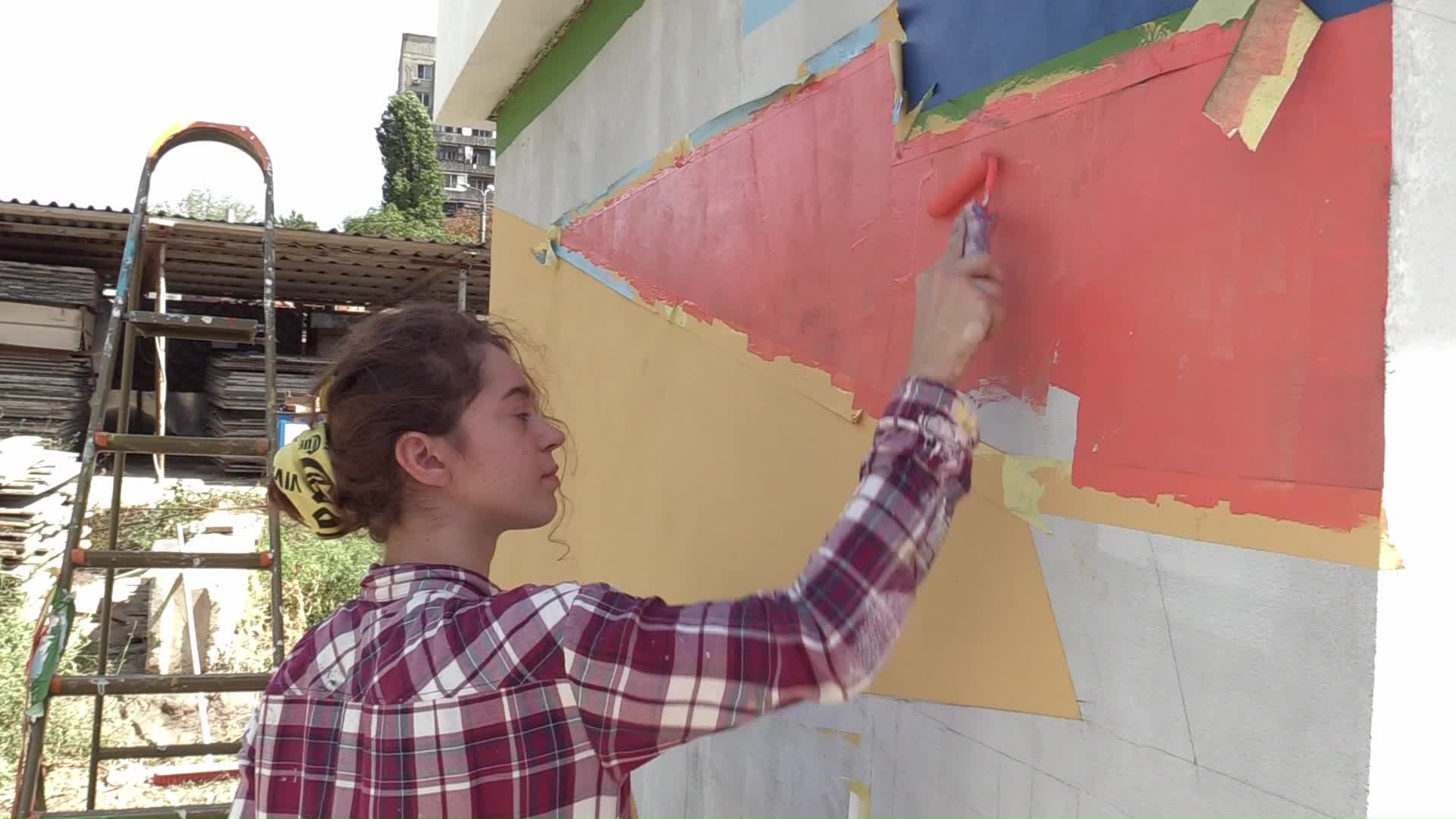Mobile bomb shelters are being built in Odesa, amid Russia's invasion of Ukraine