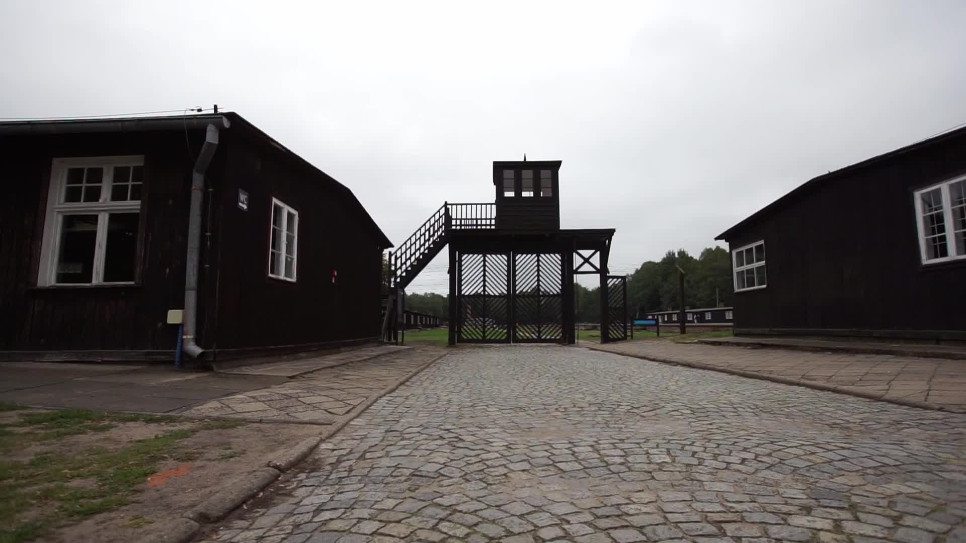 Former Nazi German Concentration Camp Stutthof in Sztutowo