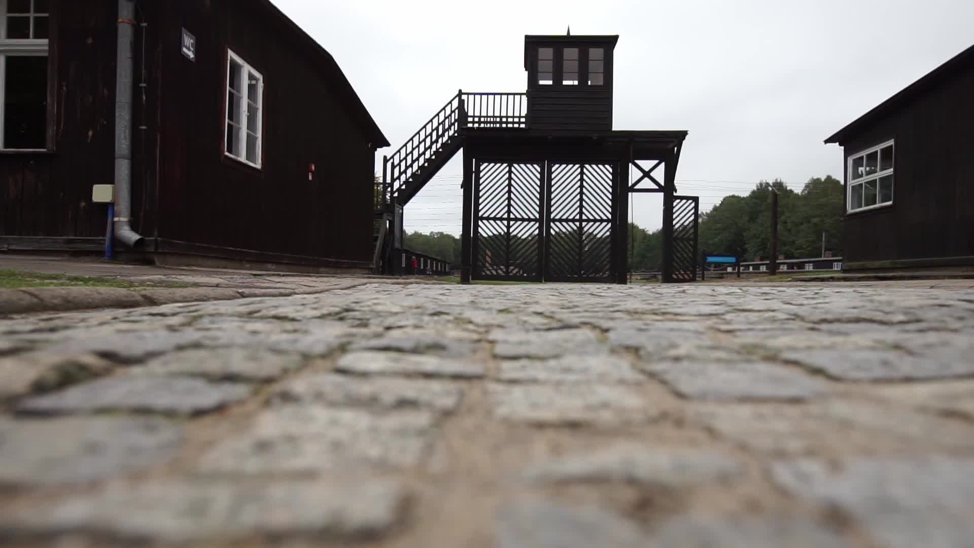 Former Nazi German Concentration Camp Stutthof in Sztutowo