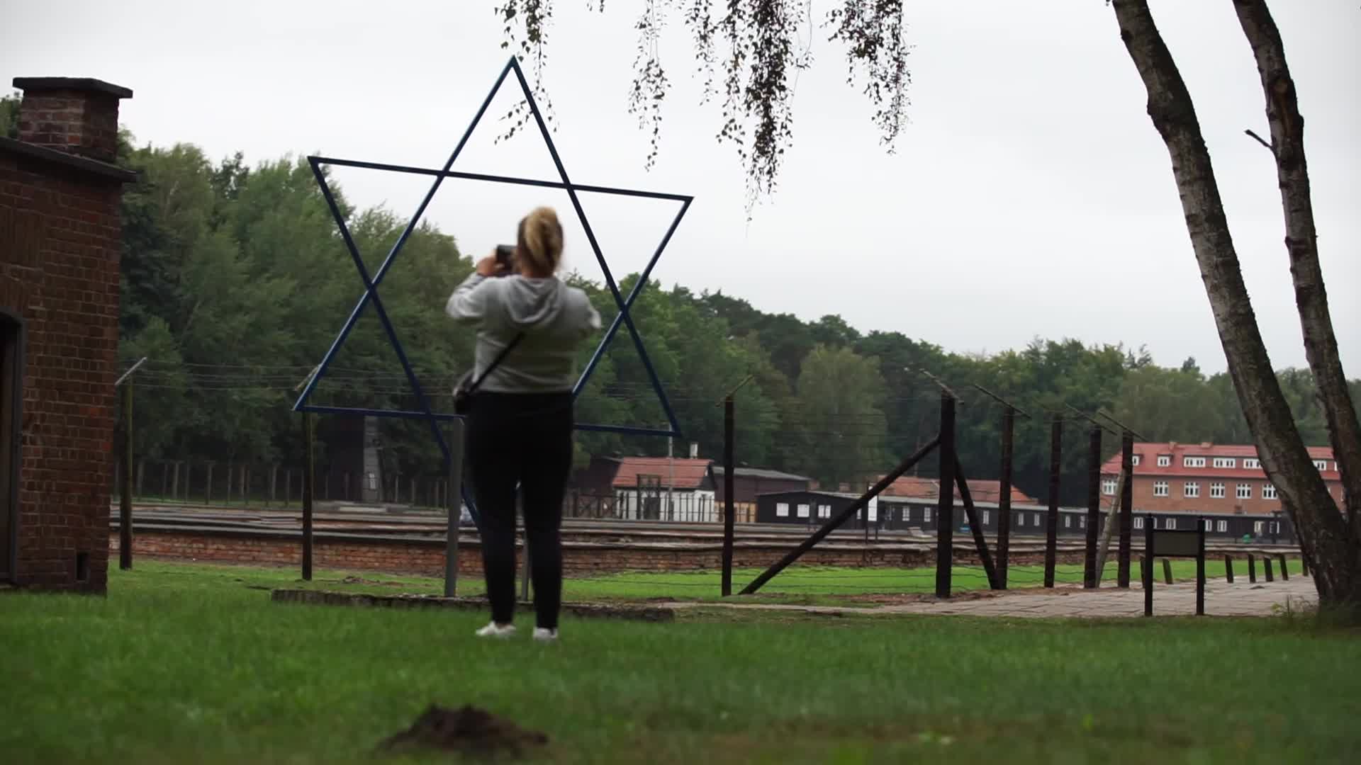 Former Nazi German Concentration Camp Stutthof in Sztutowo