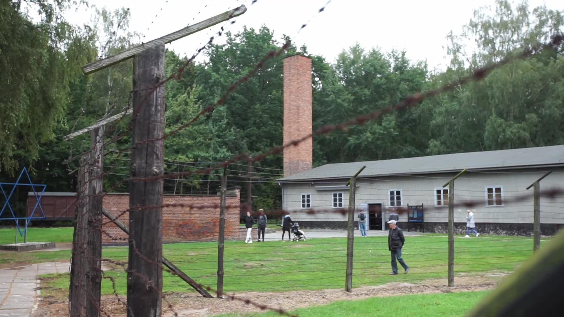 Former Nazi German Concentration Camp Stutthof in Sztutowo