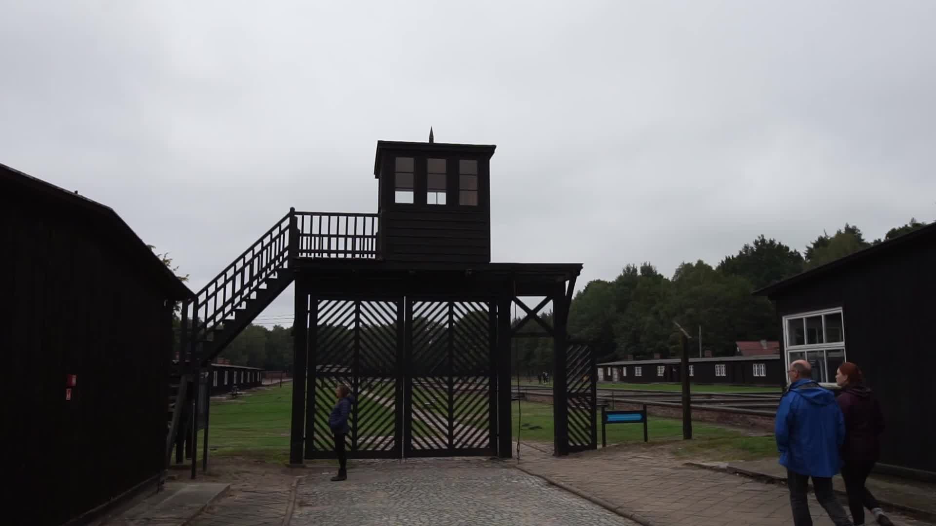 Former Nazi German Concentration Camp Stutthof in Sztutowo