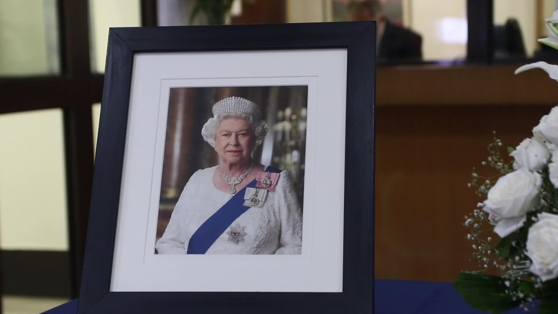 Condolence Book At British Embassy In India As Tribute To Late Queen Elizabeth II