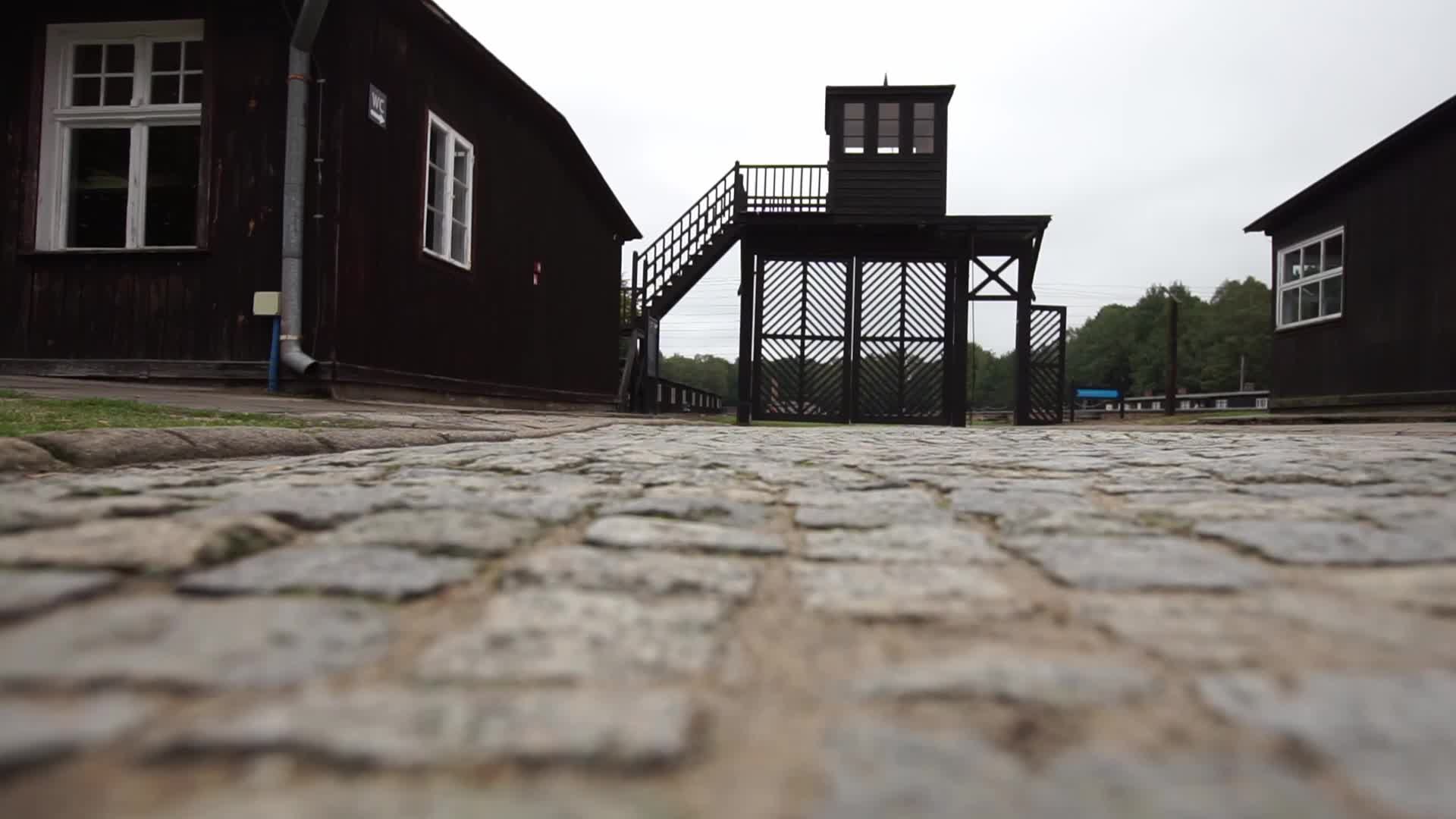 Former Nazi German Concentration Camp Stutthof in Sztutowo