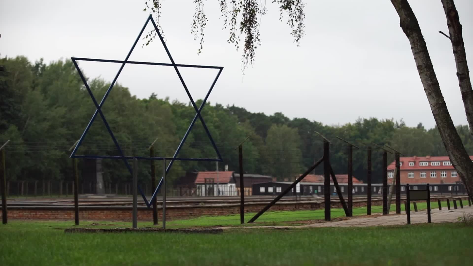 Former Nazi German Concentration Camp Stutthof in Sztutowo