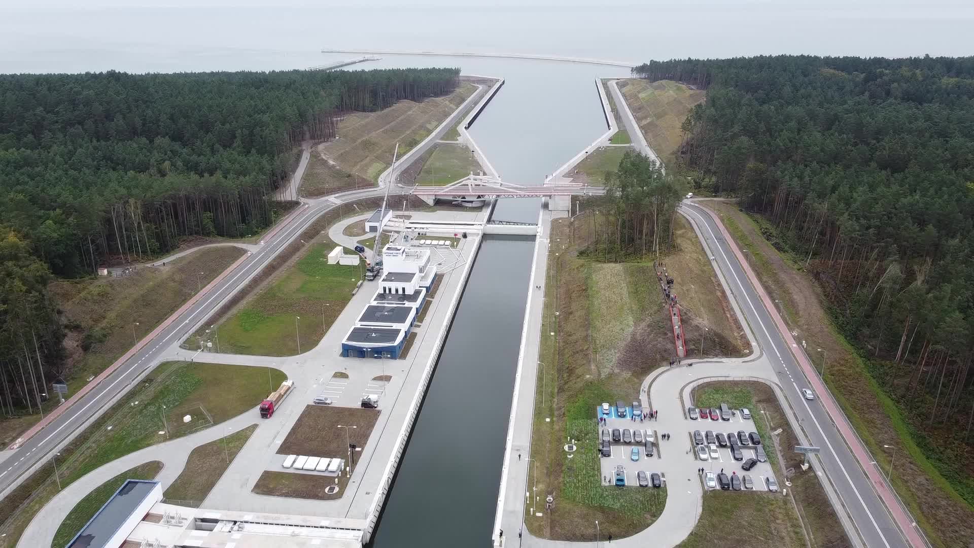 Vistula Spit Canal Ready, Poland