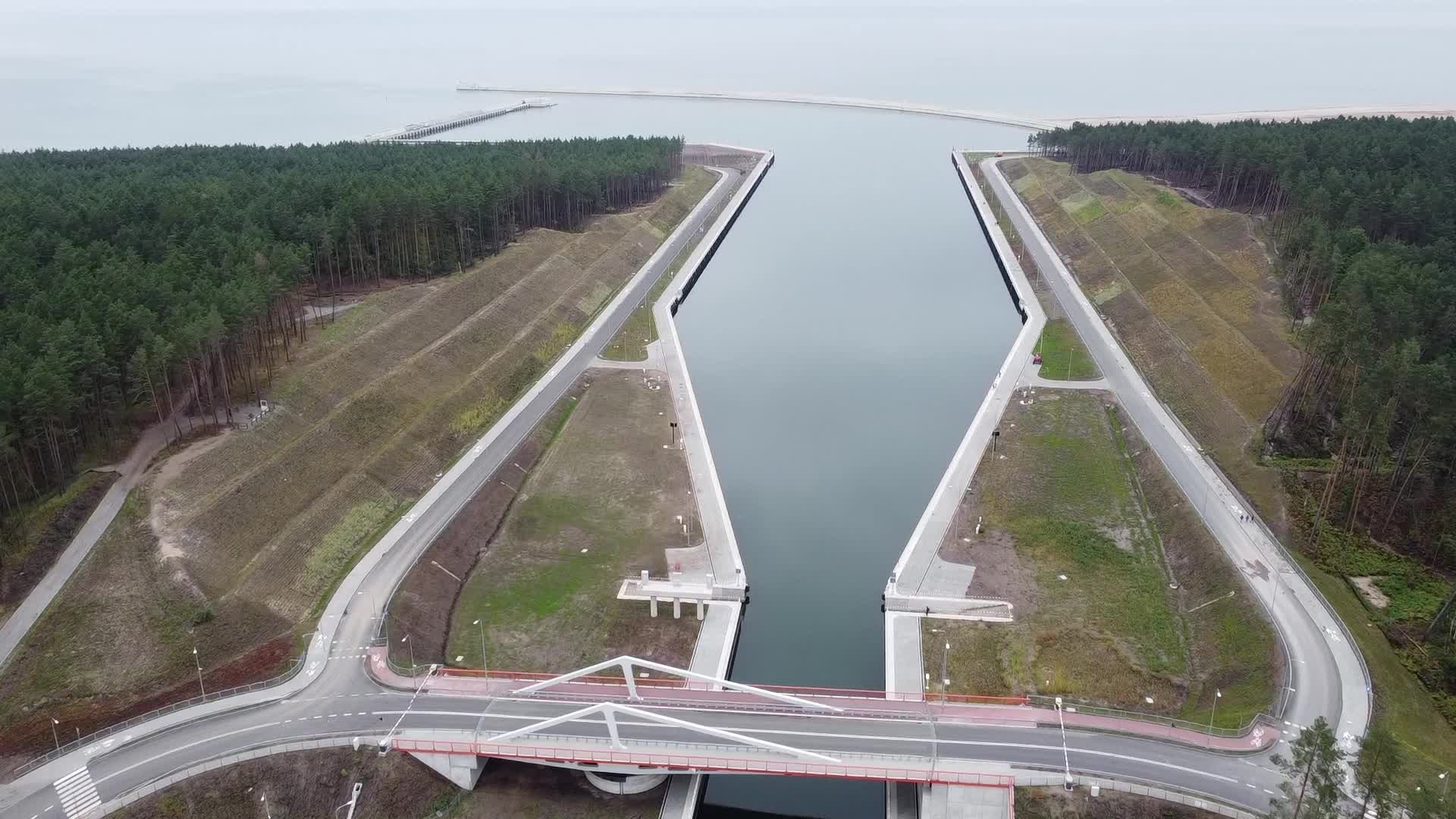 Vistula Spit Canal Ready, Poland