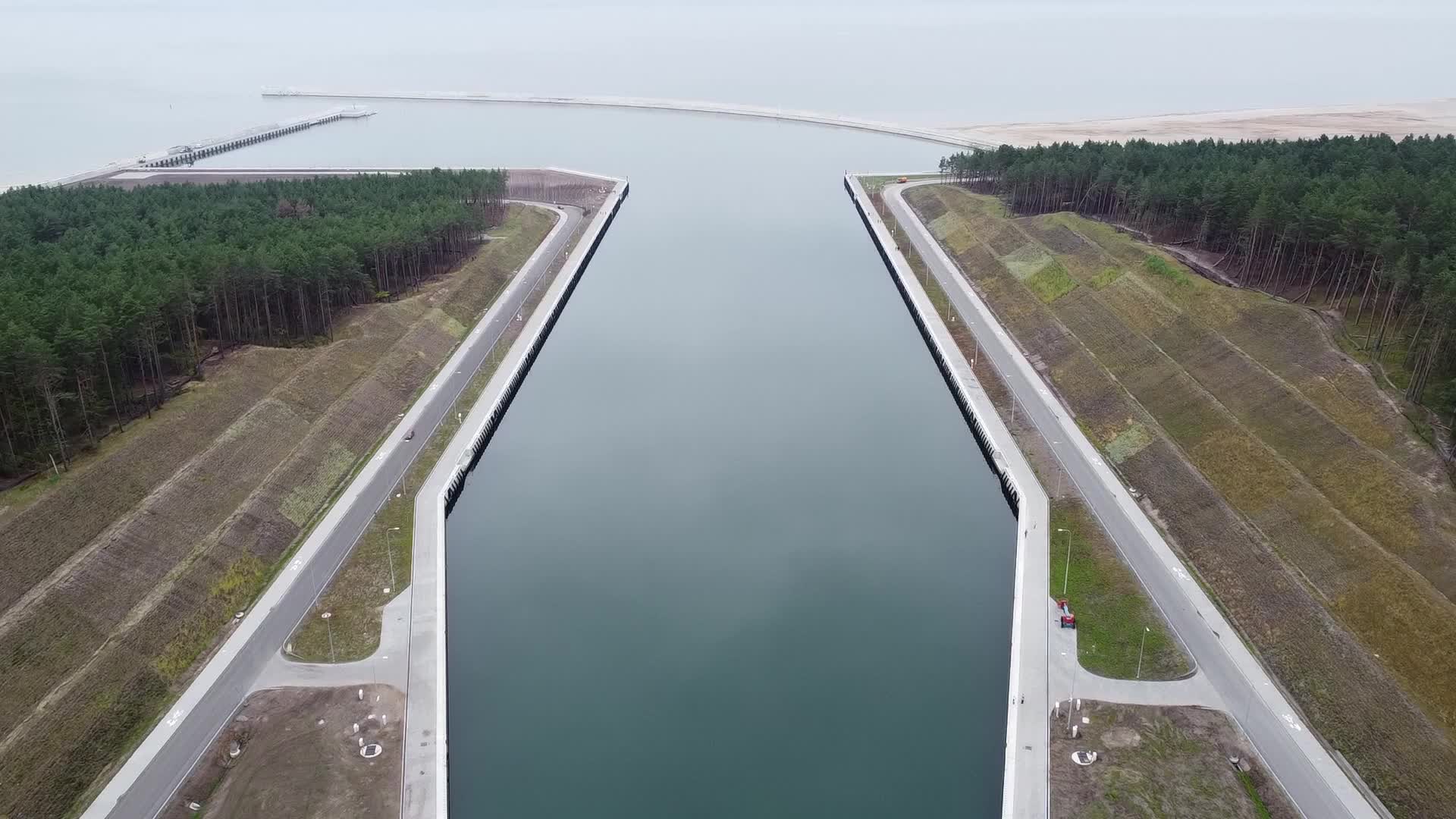 Vistula Spit Canal Ready, Poland