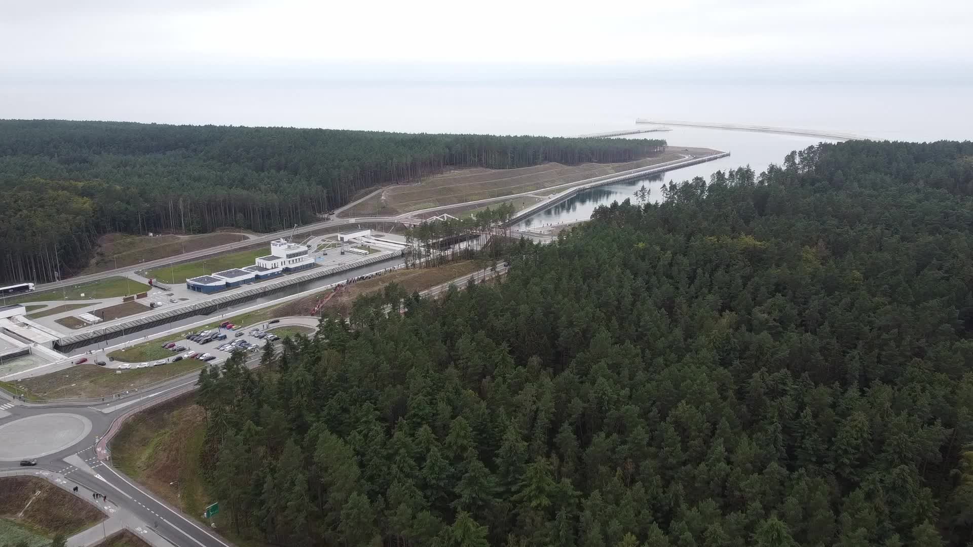 Vistula Spit Canal Ready, Poland