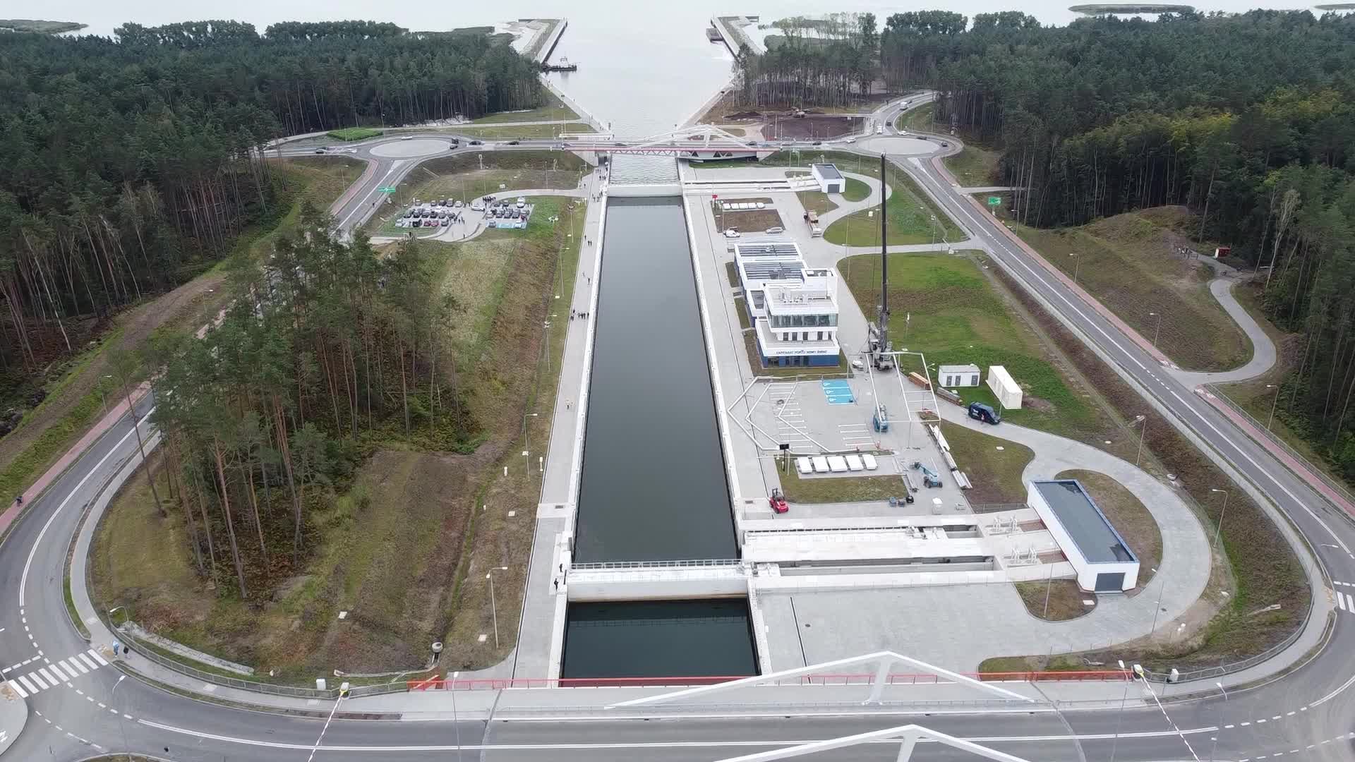 Vistula Spit Canal Ready, Poland