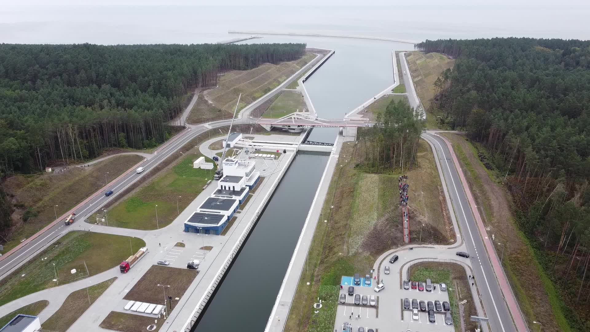 Vistula Spit Canal Ready, Poland