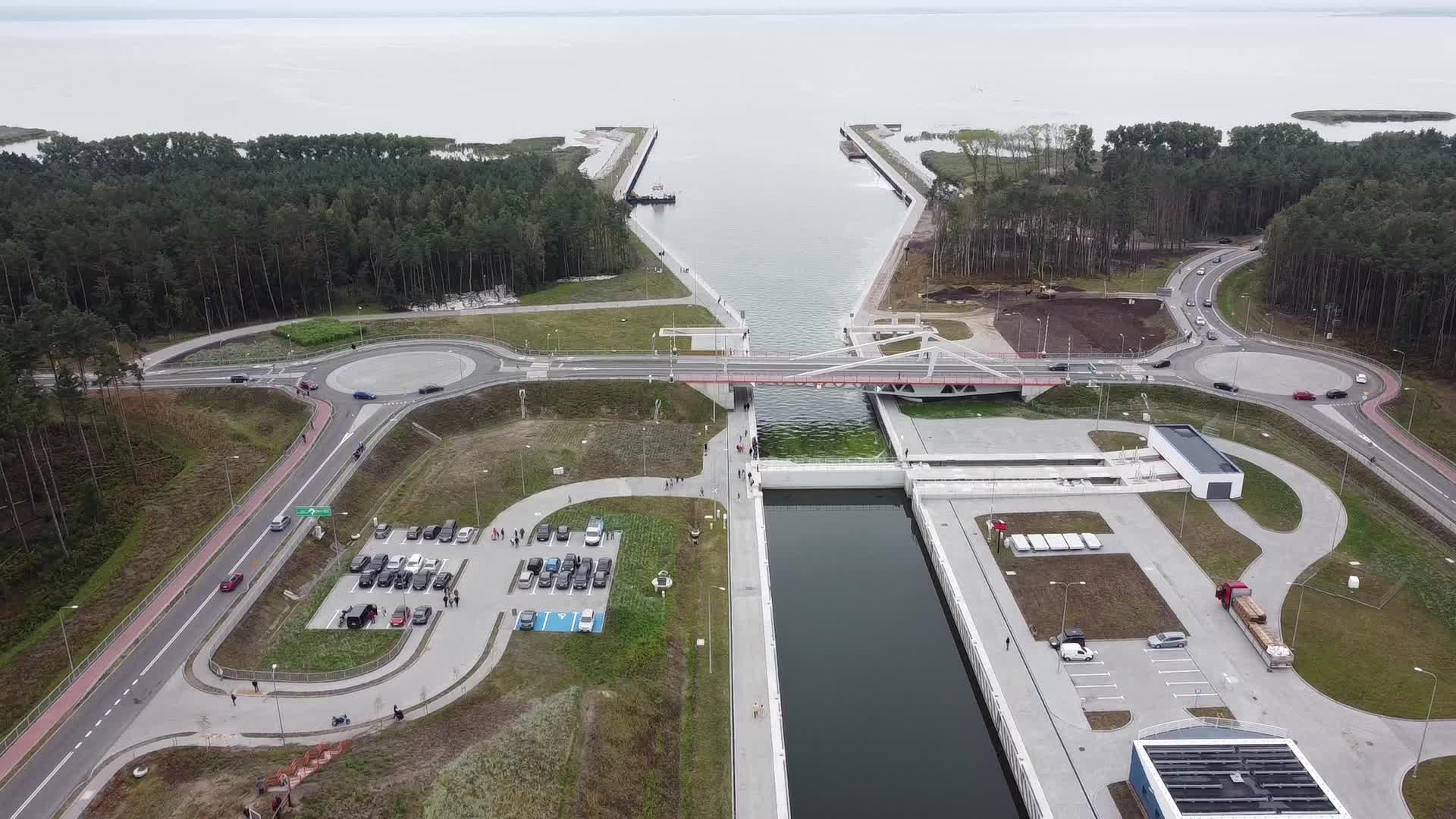 Vistula Spit Canal Ready, Poland