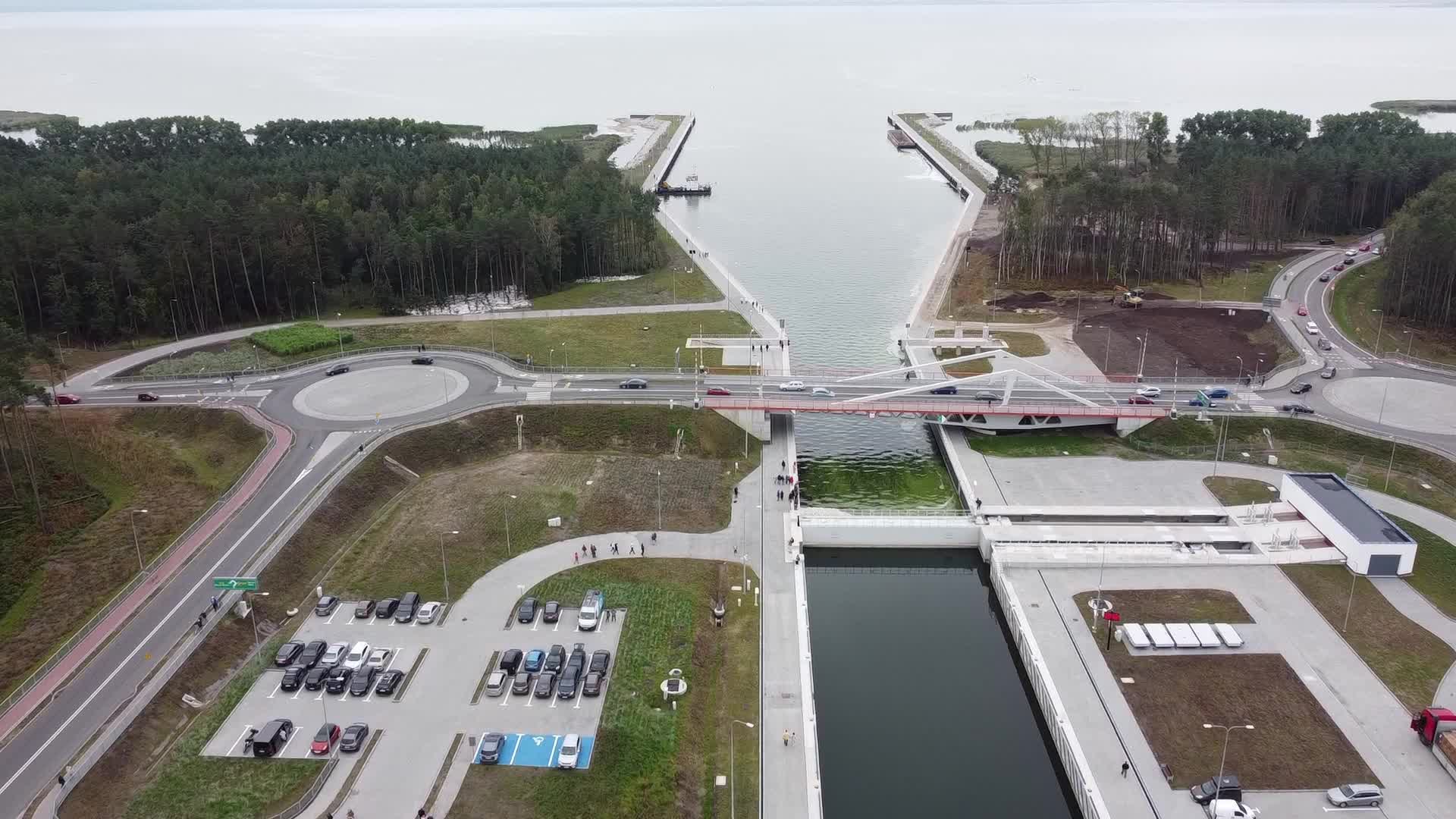 Vistula Spit Canal Ready, Poland