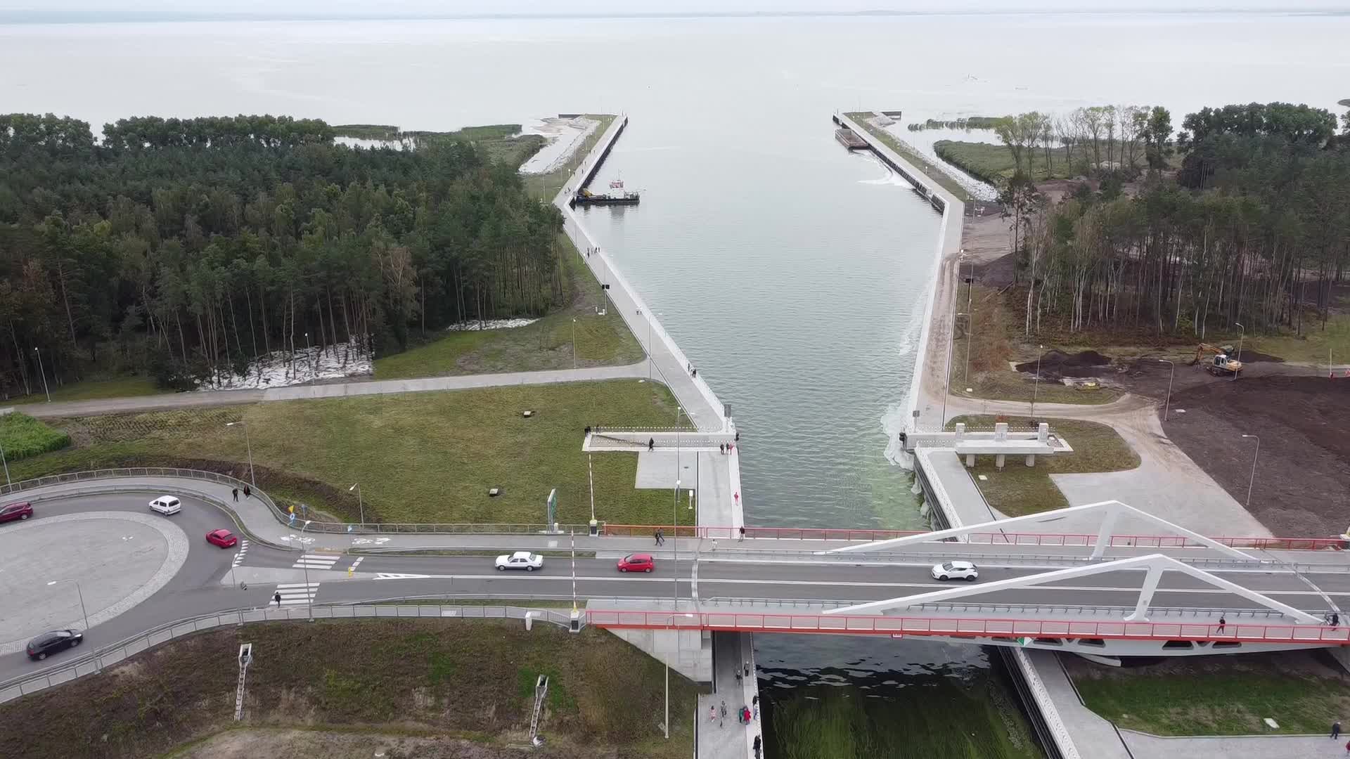 Vistula Spit Canal Ready, Poland
