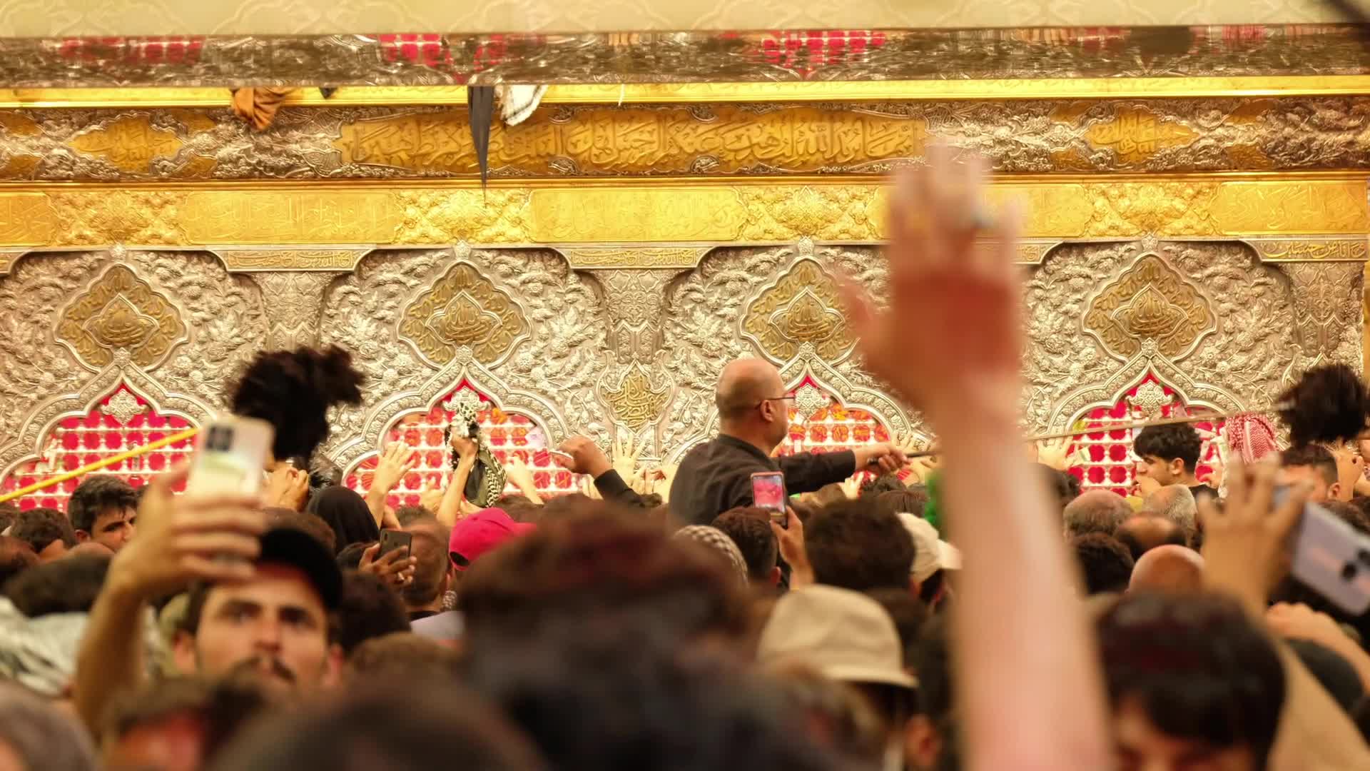 Arbain commemoration at the holy shrine of Imam Hussein