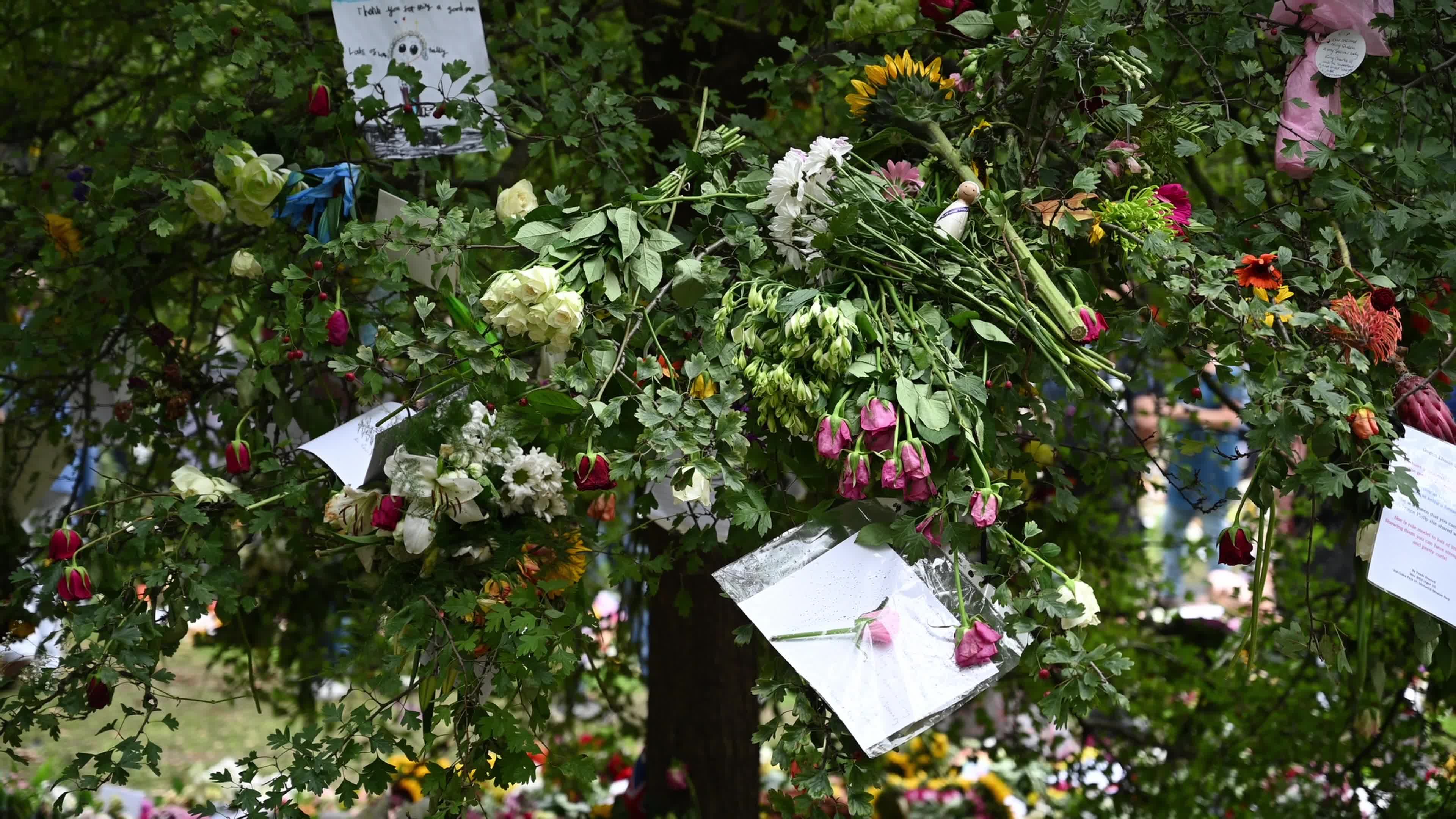 Queen Elizabeth II's Coffin Is Transferred To London