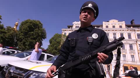The 'Community Police Officer' project presentation in Ukraine