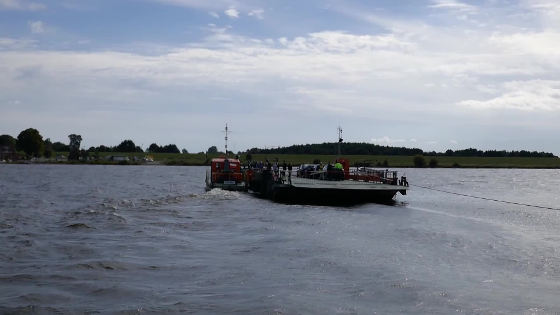 Swibno Mikoszewo Ferry in Poland