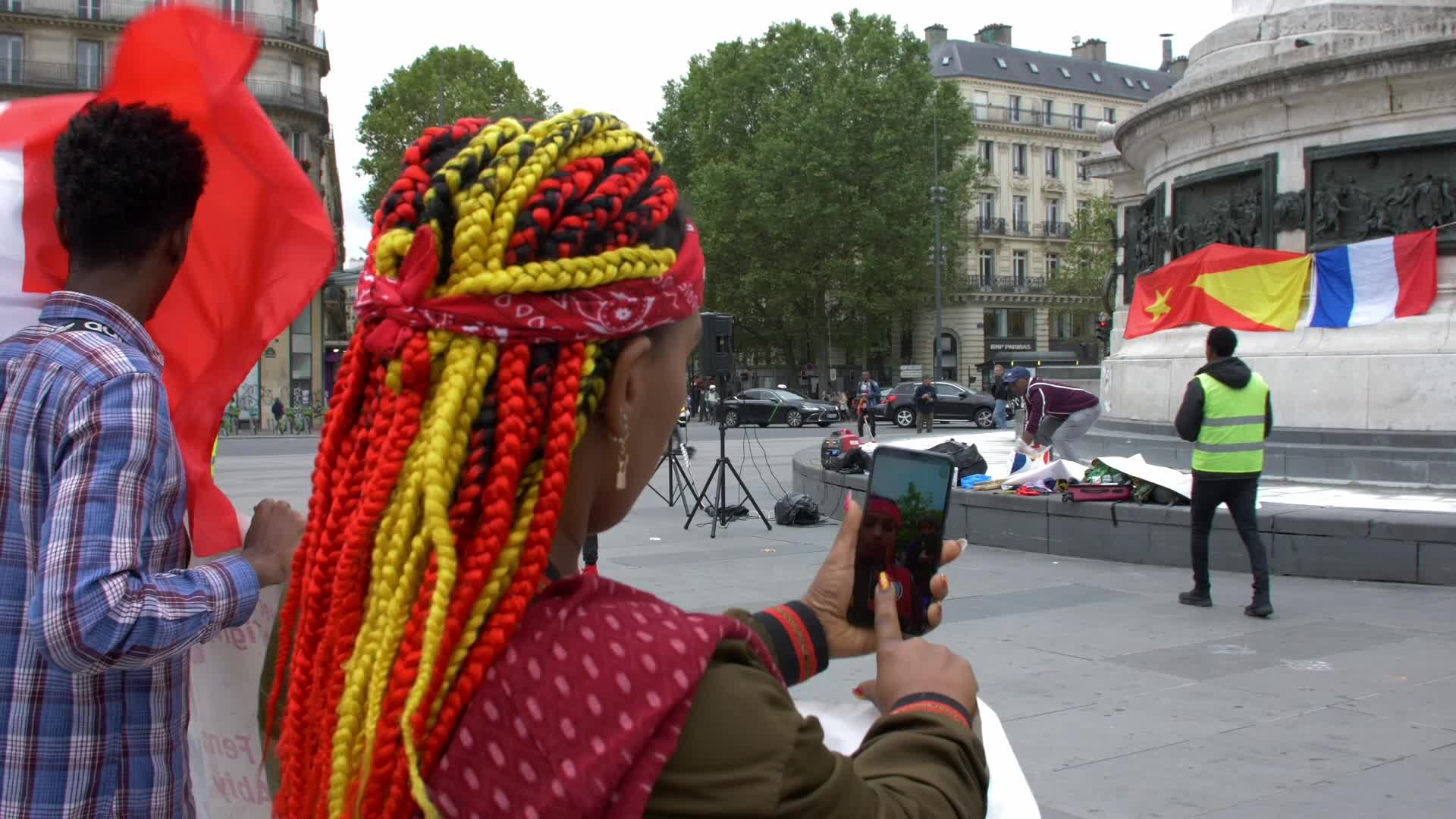 Paris: demonstration to denounce the war in Tigray