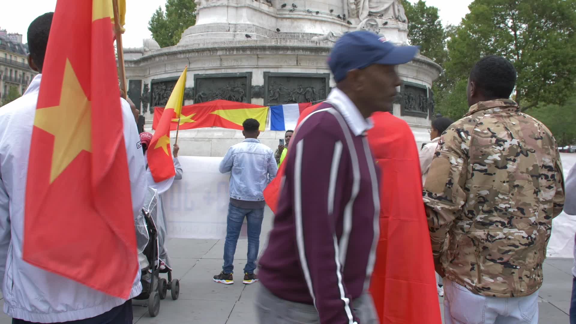 Paris: demonstration to denounce the war in Tigray