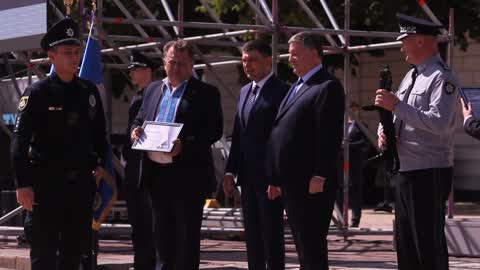 The 'Community Police Officer' project presentation in Ukraine