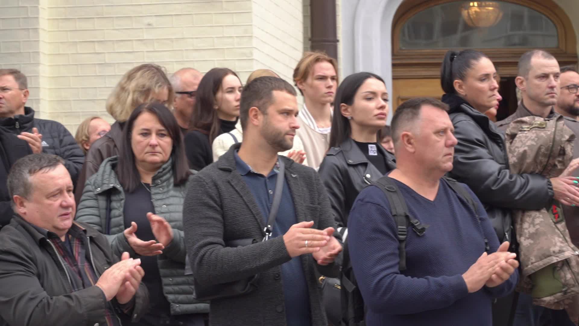 Farewell ceremony for the Honored Artist of Ukraine, ballet soloist of the National Opera of Ukraine named after Taras Shevchenko by Oleksandr Shapoval