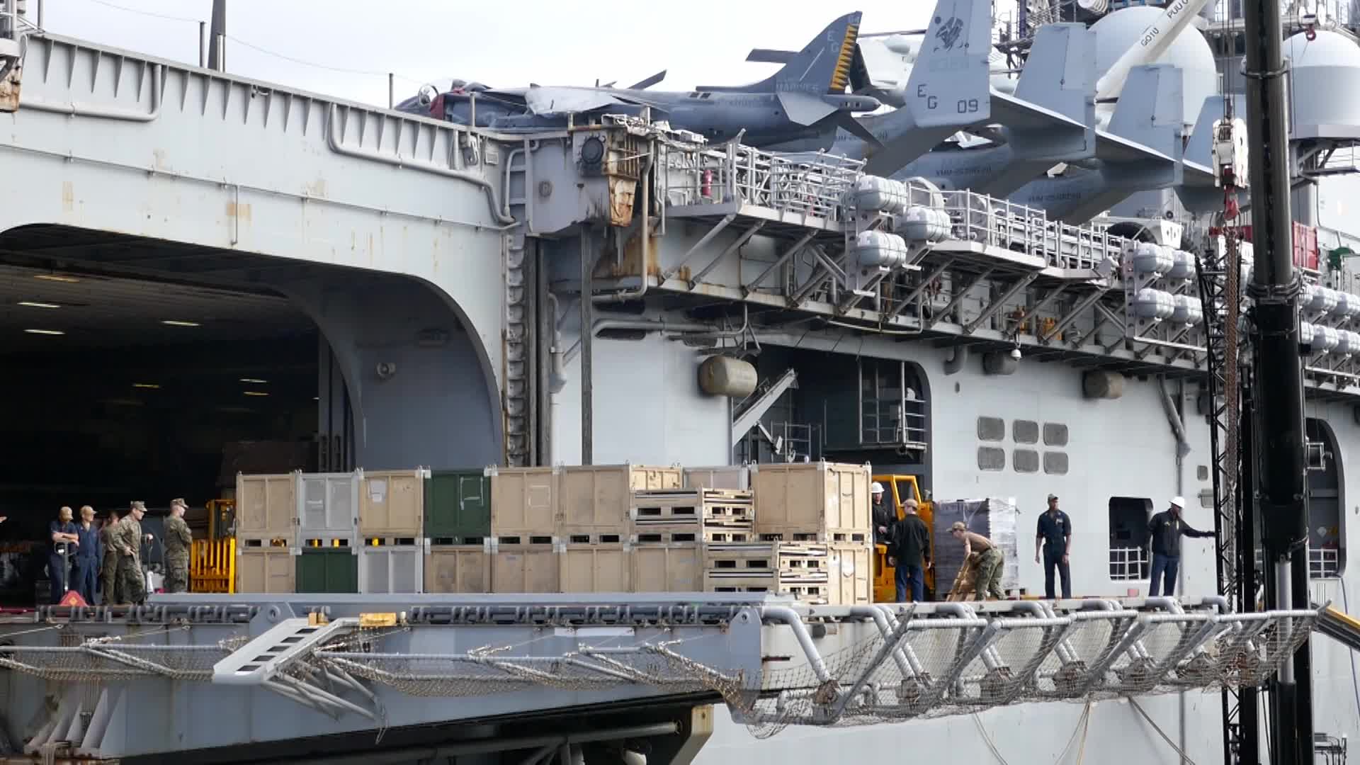 USS Kearsarge Visits Gdynia