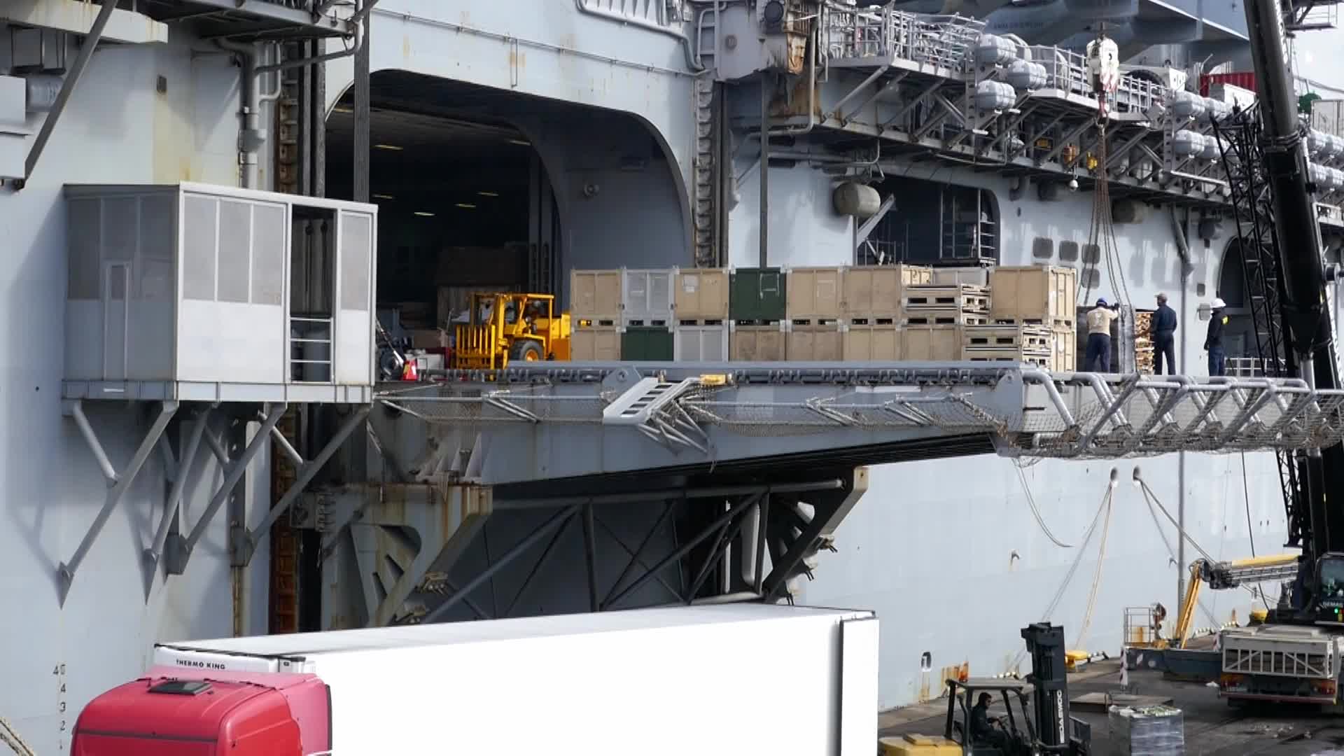 USS Kearsarge Visits Gdynia