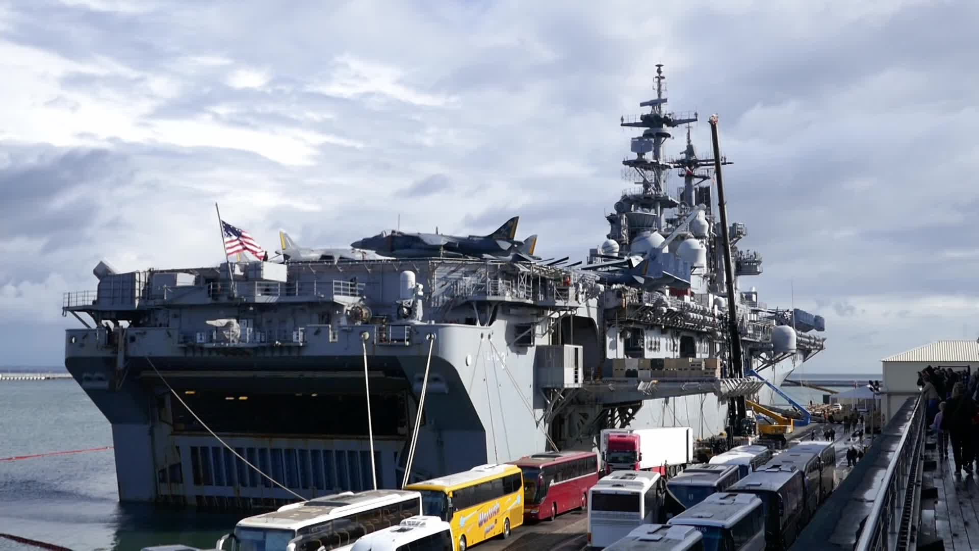 USS Kearsarge Visits Gdynia