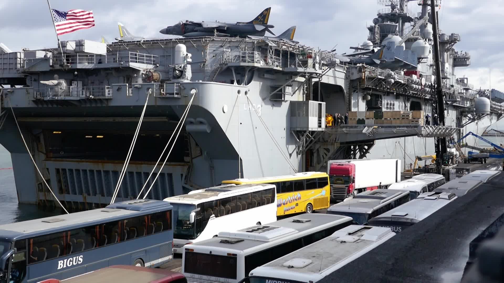 USS Kearsarge Visits Gdynia