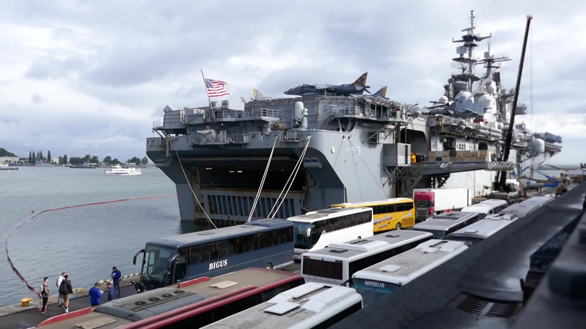 USS Kearsarge Visits Gdynia