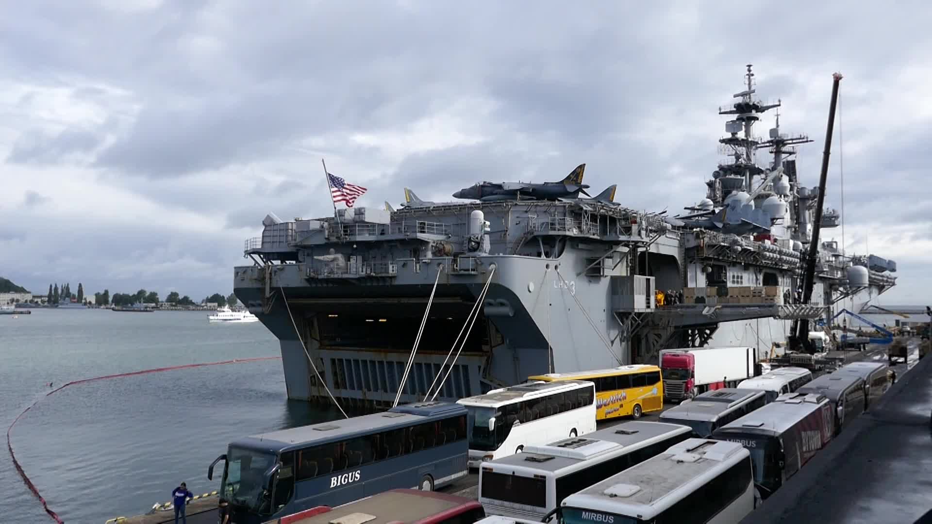 USS Kearsarge Visits Gdynia