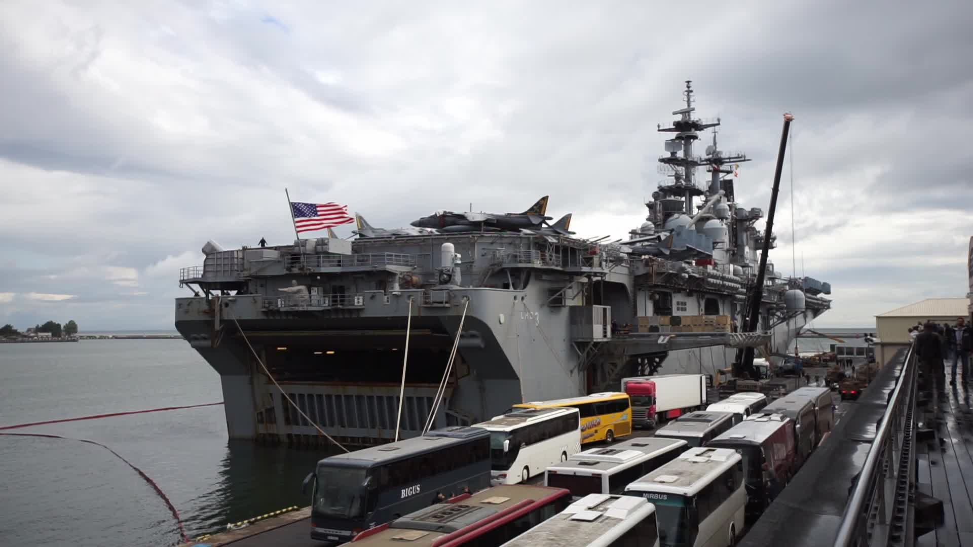 USS Kearsarge Visits Gdynia