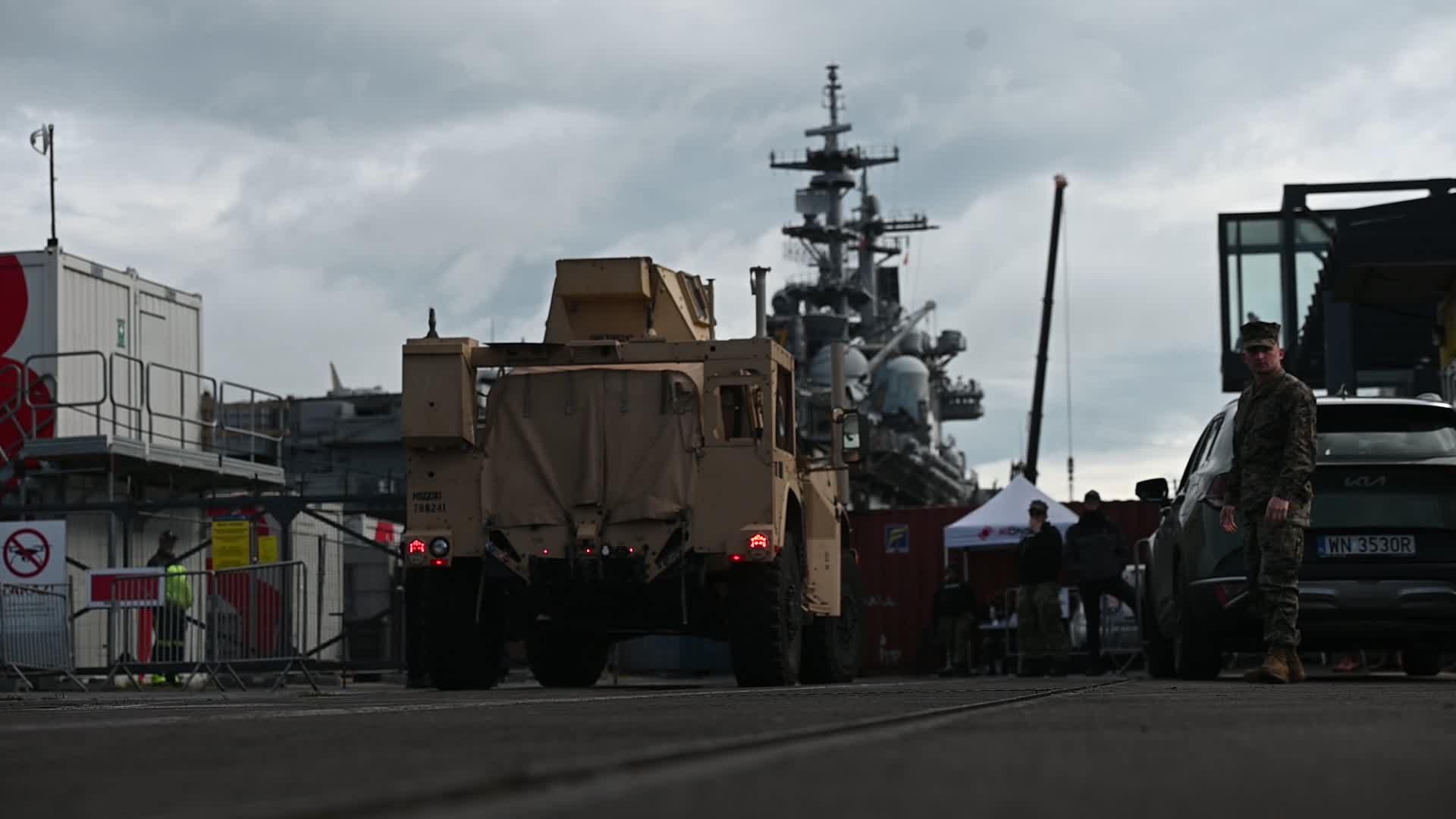 USS Kearsarge at the Port of Gdynia