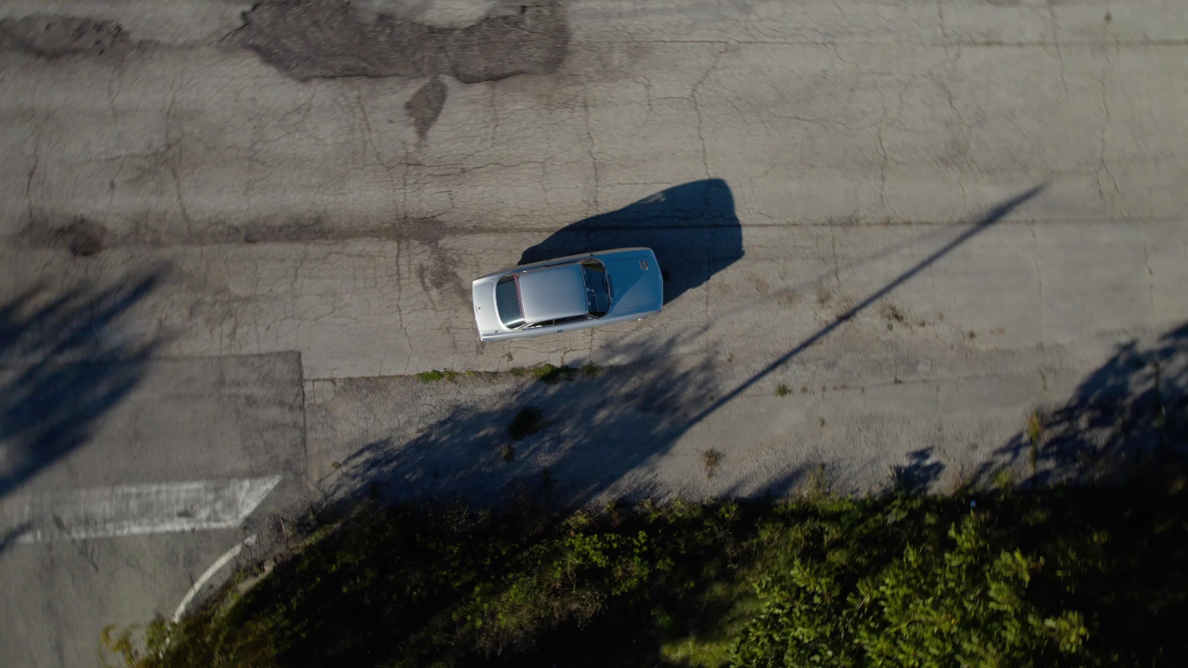 Classic Motor Show In L'Aquila - Drone View