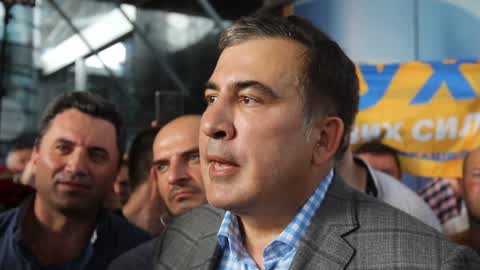 Former Georgian president Mikheil Saakashvili returned to Ukraine