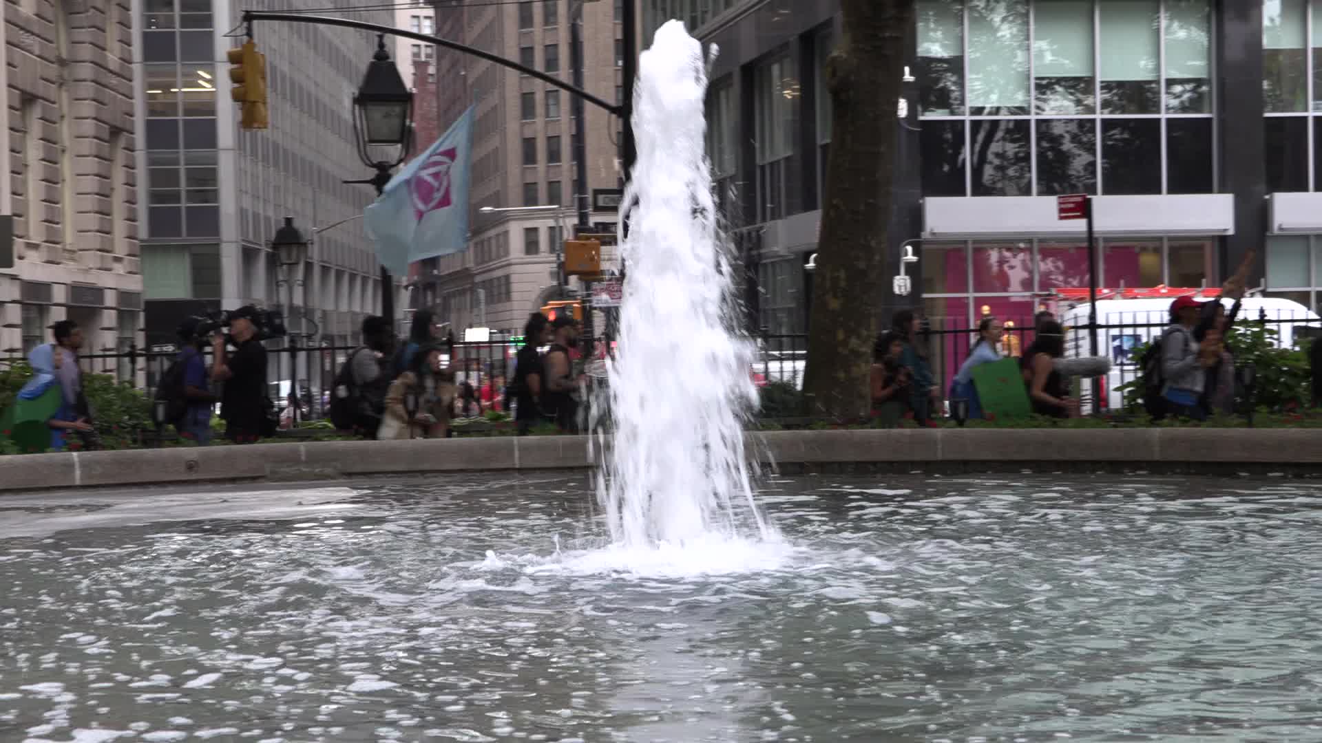 NY: Indigenous leaders rally at New York Stock Exchange for Climate Week