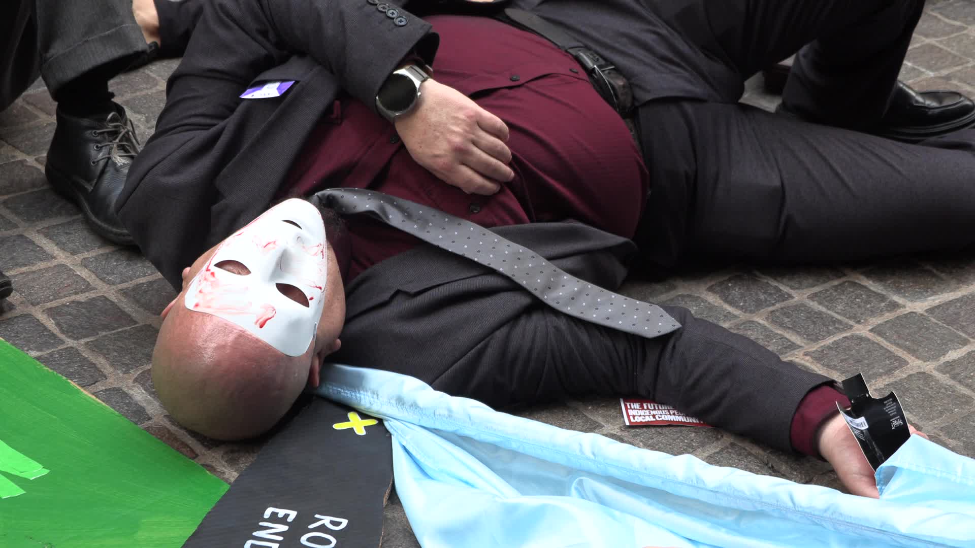 NY: Indigenous leaders rally at New York Stock Exchange for Climate Week
