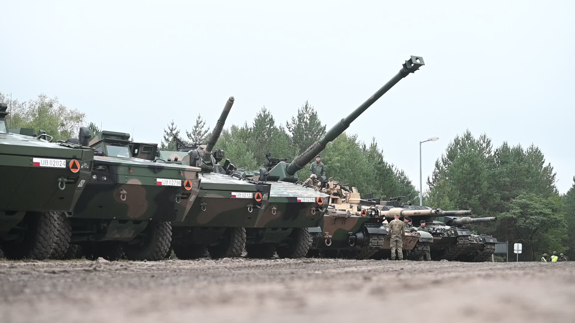 Polish, British, US Soldiers Begin the 'BEAR 22' Joint Military Exercises
