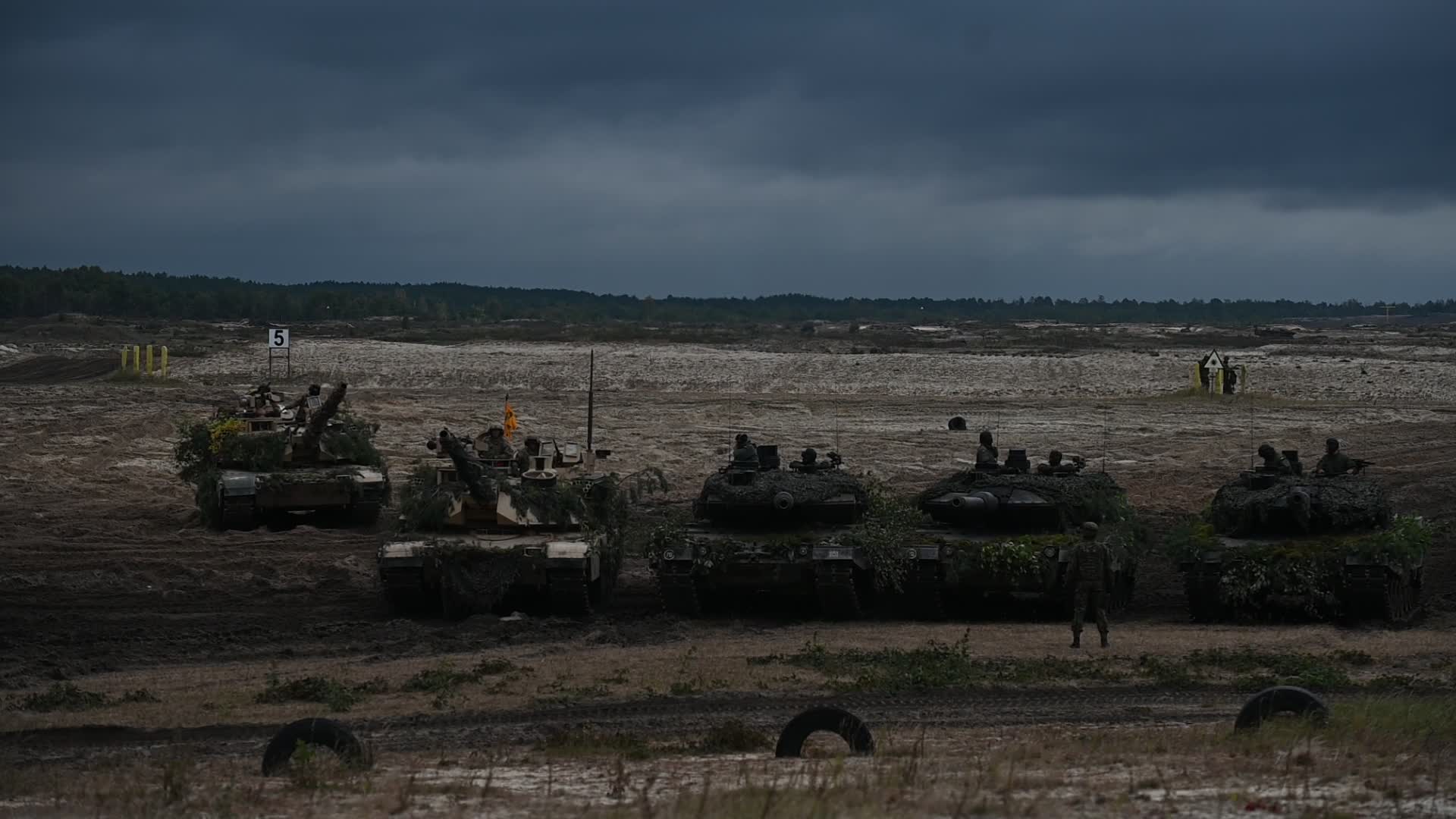 Polish, British, US Soldiers Begin the 'BEAR 22' Joint Military Exercises