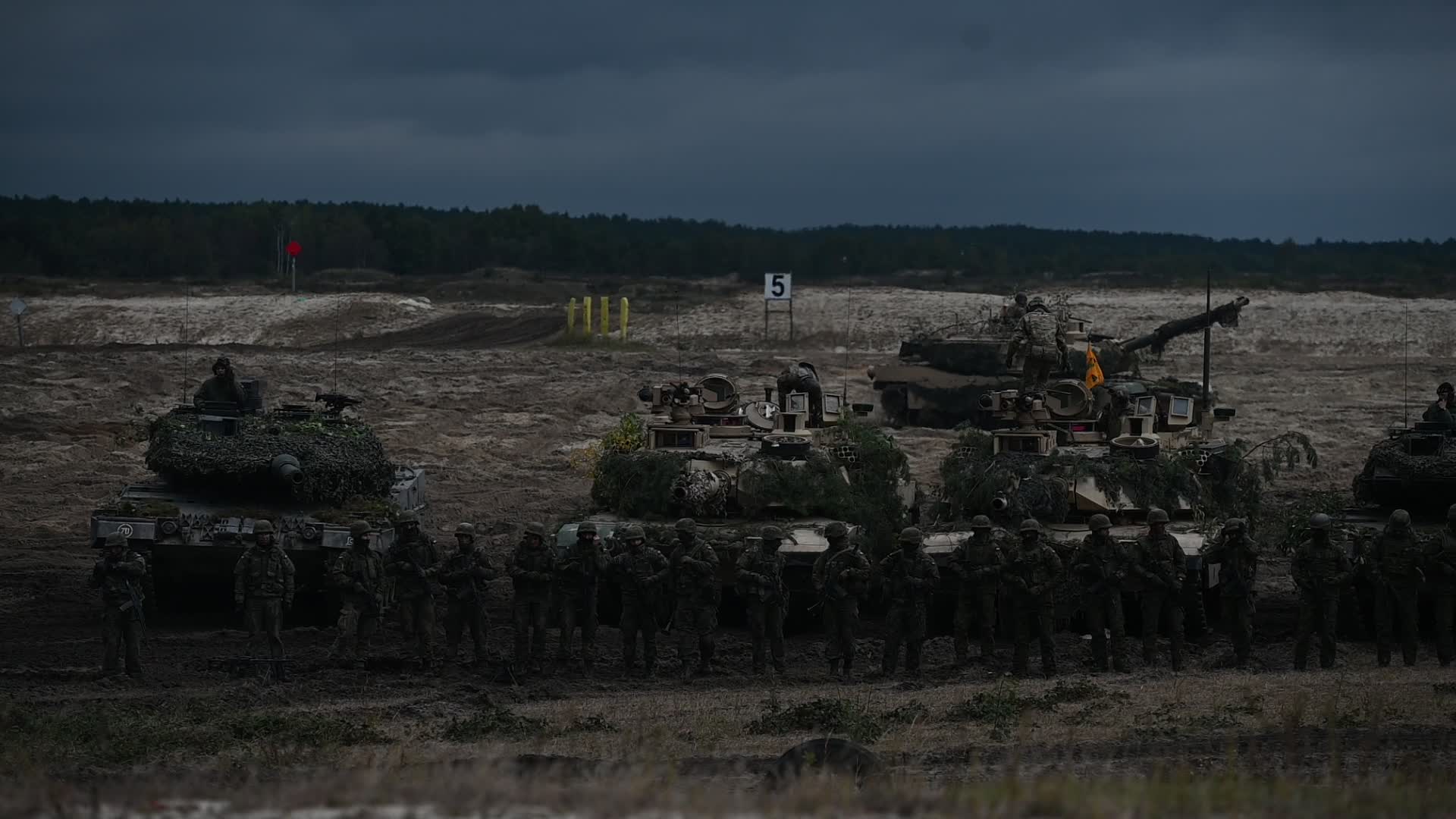 Polish, British, US Soldiers Begin the 'BEAR 22' Joint Military Exercises