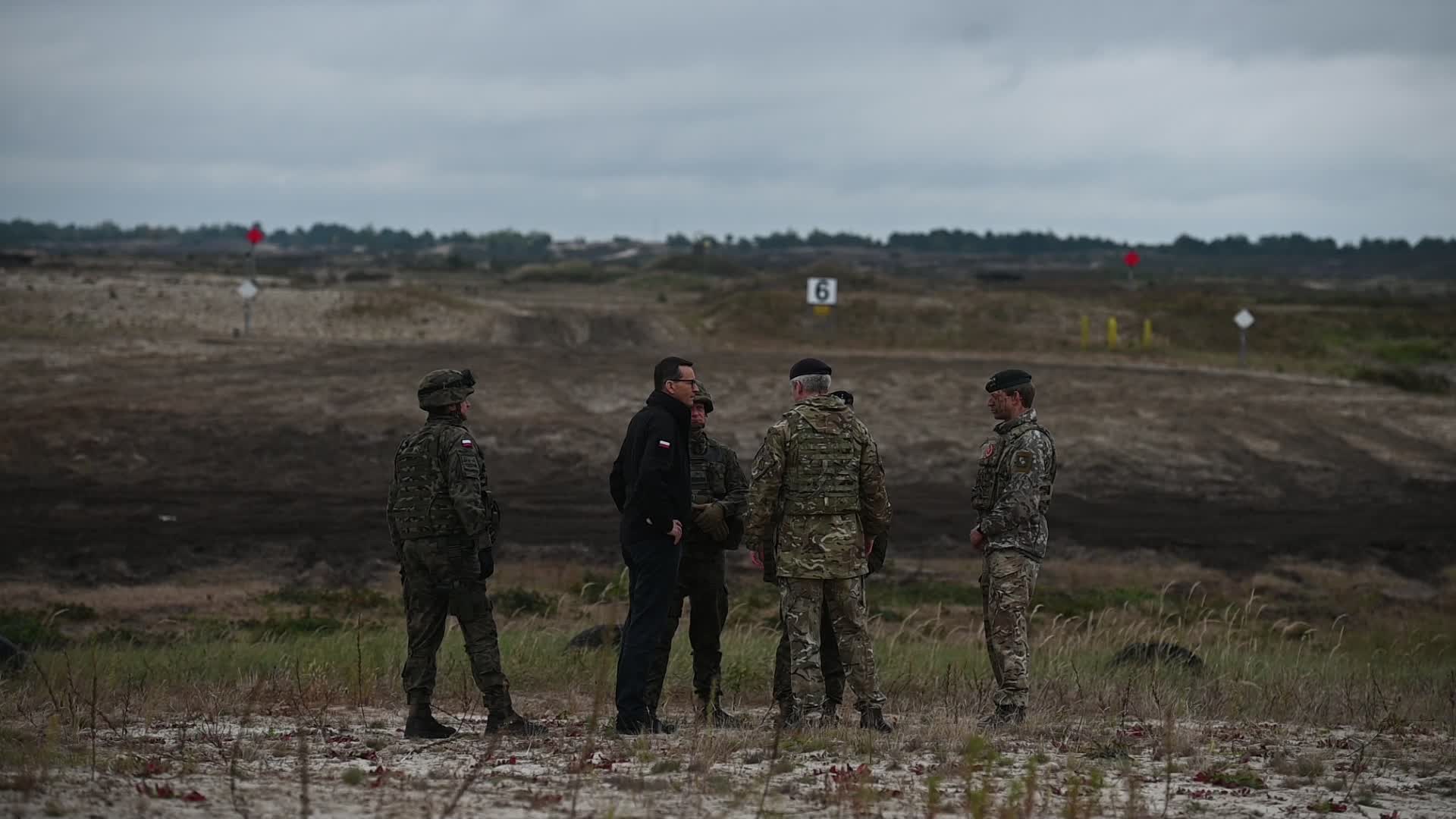 Polish PM Morawiecki Observes The 'BEAR 22' Joint Military Exercises