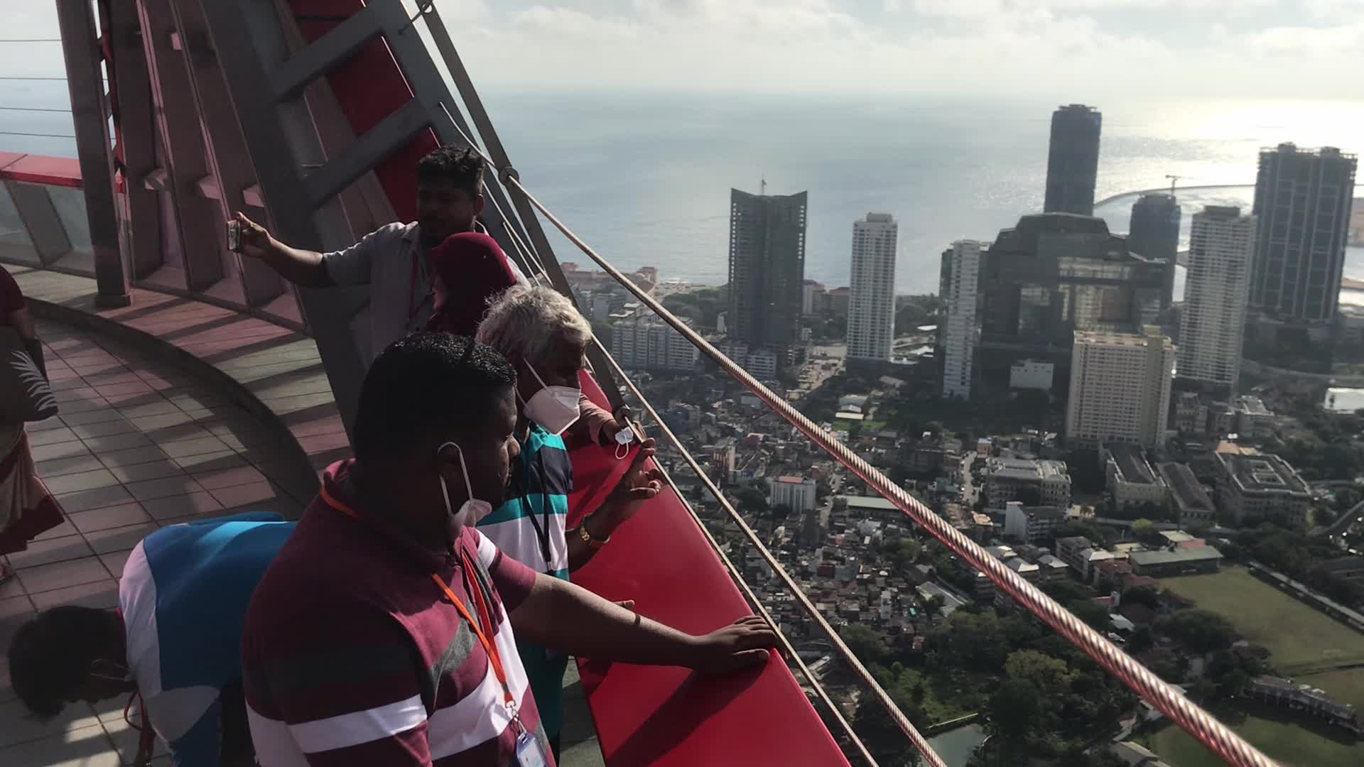 The Colombo Lotus Tower is open to the public