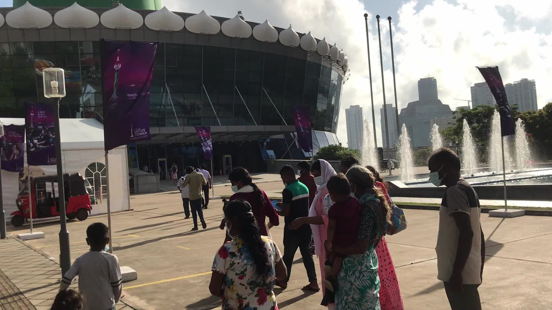 The Colombo Lotus Tower is open to the public