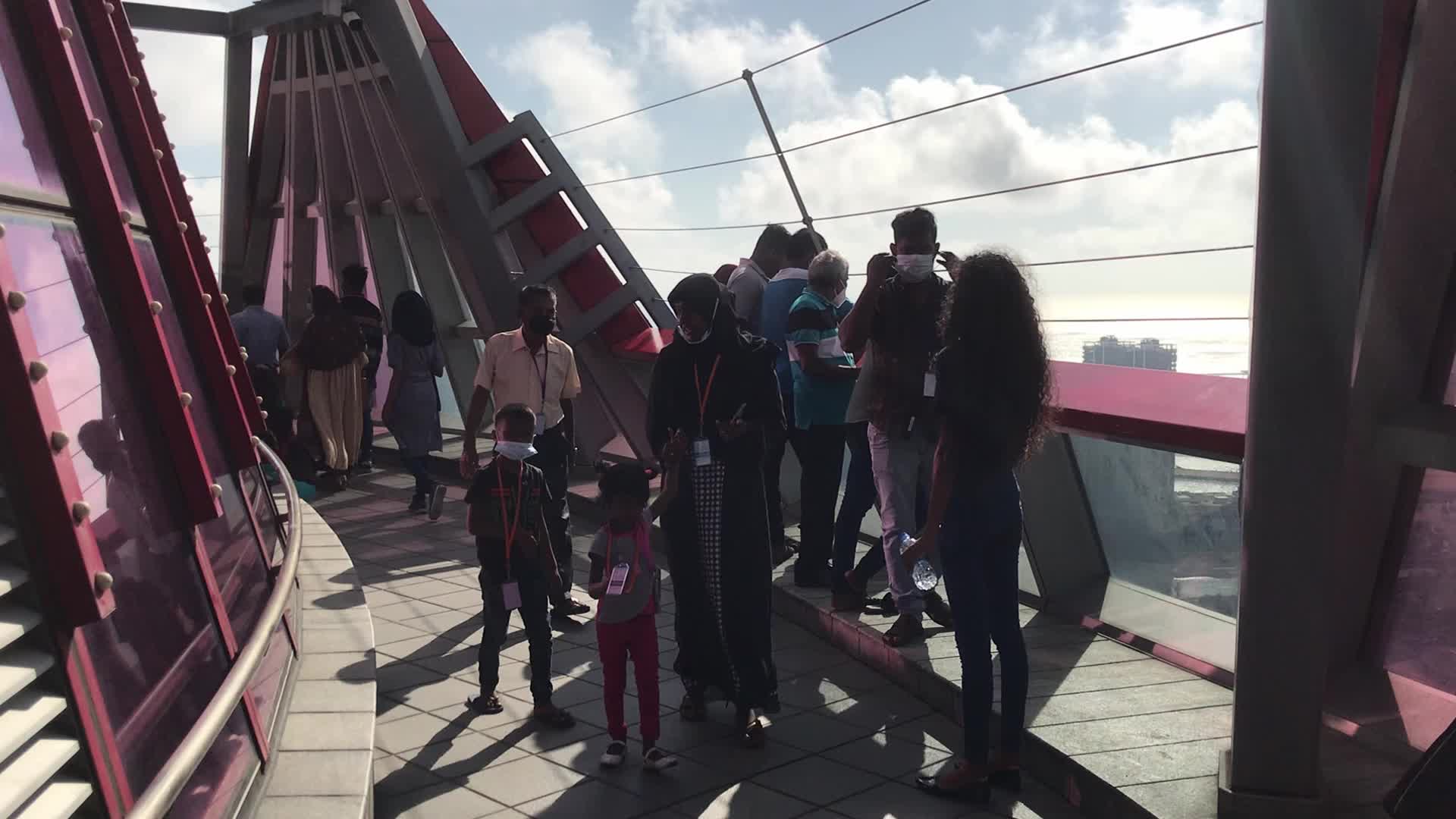 The Colombo Lotus Tower is open to the public