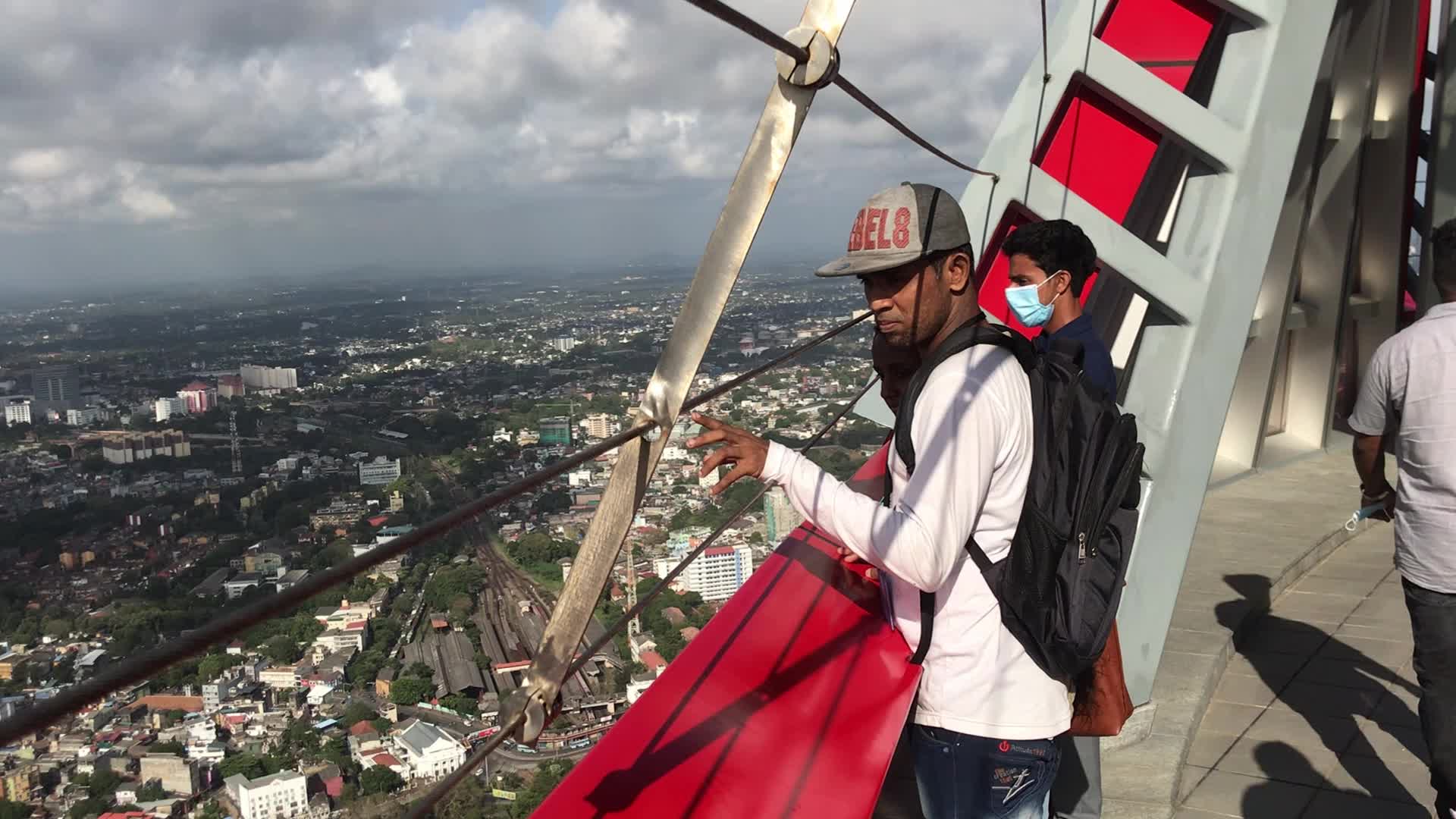 The Colombo Lotus Tower is open to the public